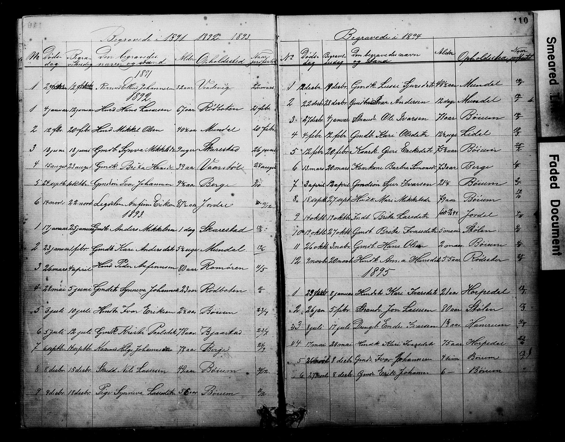 Balestrand sokneprestembete, AV/SAB-A-79601/H/Hab/Habb/L0001a: Parish register (copy) no. B 1a, 1880-1916, p. 110