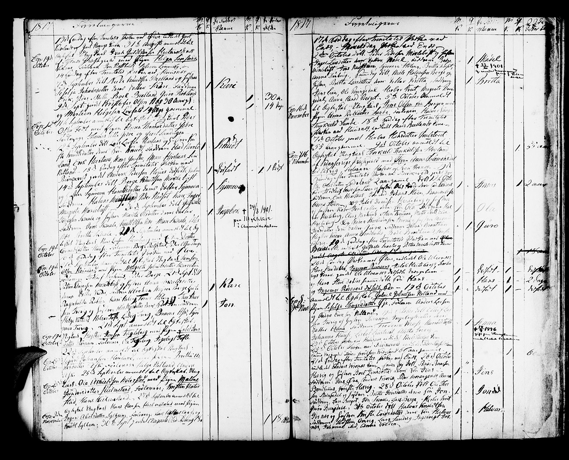 Kvinnherad sokneprestembete, SAB/A-76401/H/Haa: Parish register (official) no. A 5, 1811-1835, p. 22