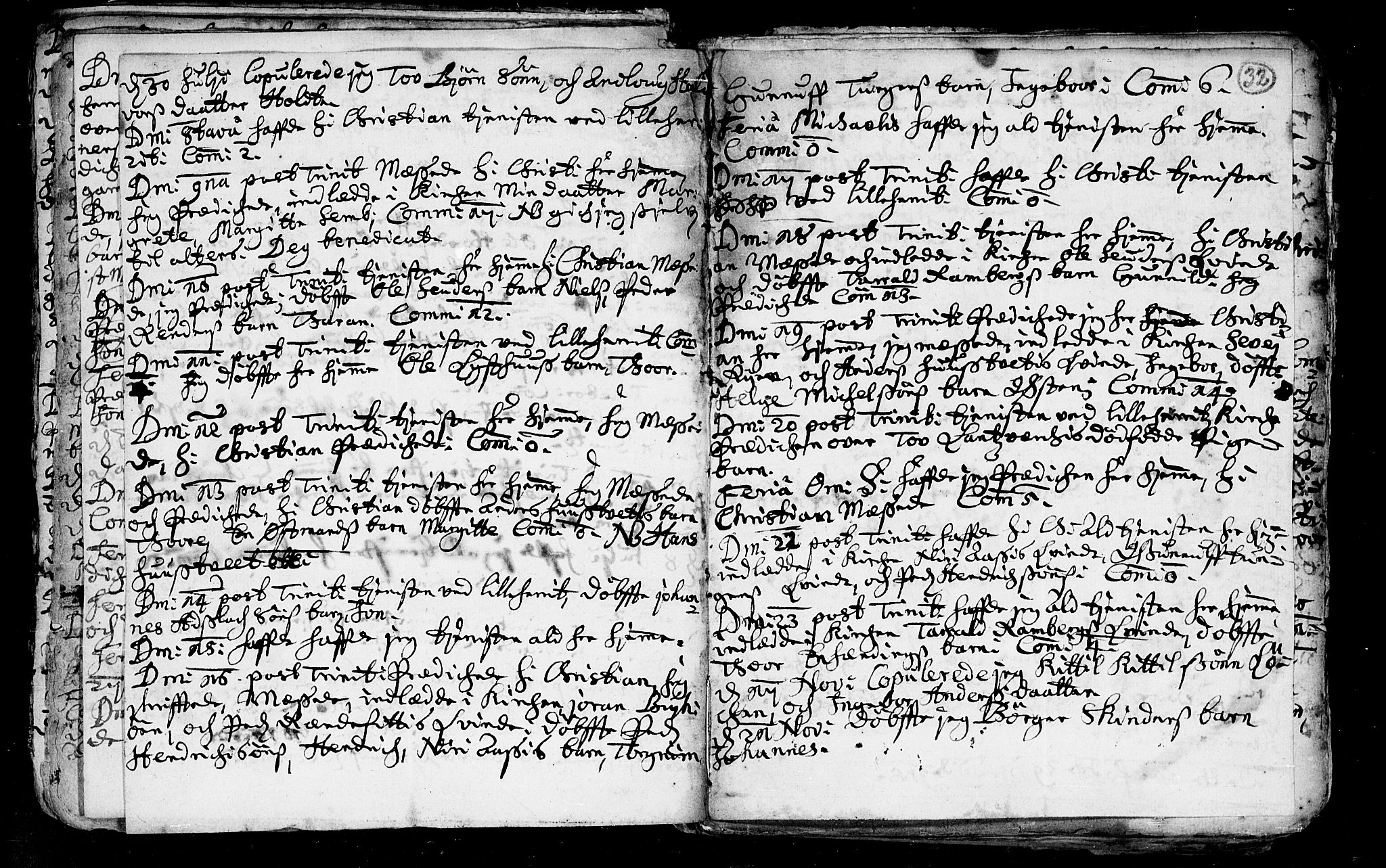 Heddal kirkebøker, SAKO/A-268/F/Fa/L0002: Parish register (official) no. I 2, 1699-1722, p. 32