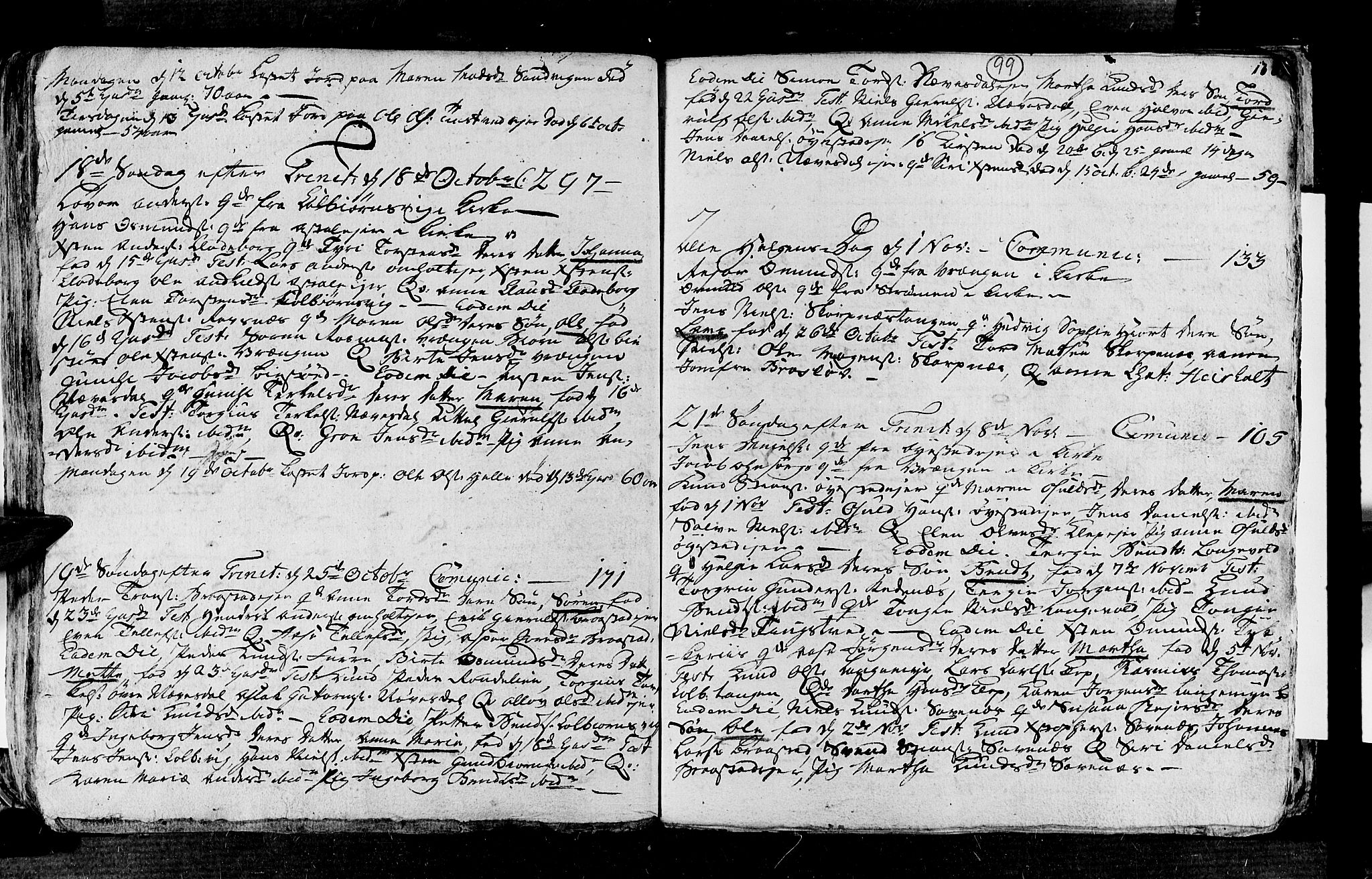 Øyestad sokneprestkontor, AV/SAK-1111-0049/F/Fa/L0006: Parish register (official) no. A 6, 1758-1776, p. 99