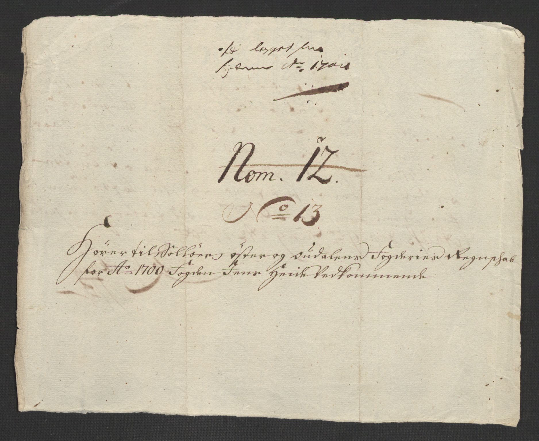 Rentekammeret inntil 1814, Reviderte regnskaper, Fogderegnskap, RA/EA-4092/R13/L0838: Fogderegnskap Solør, Odal og Østerdal, 1700, p. 208