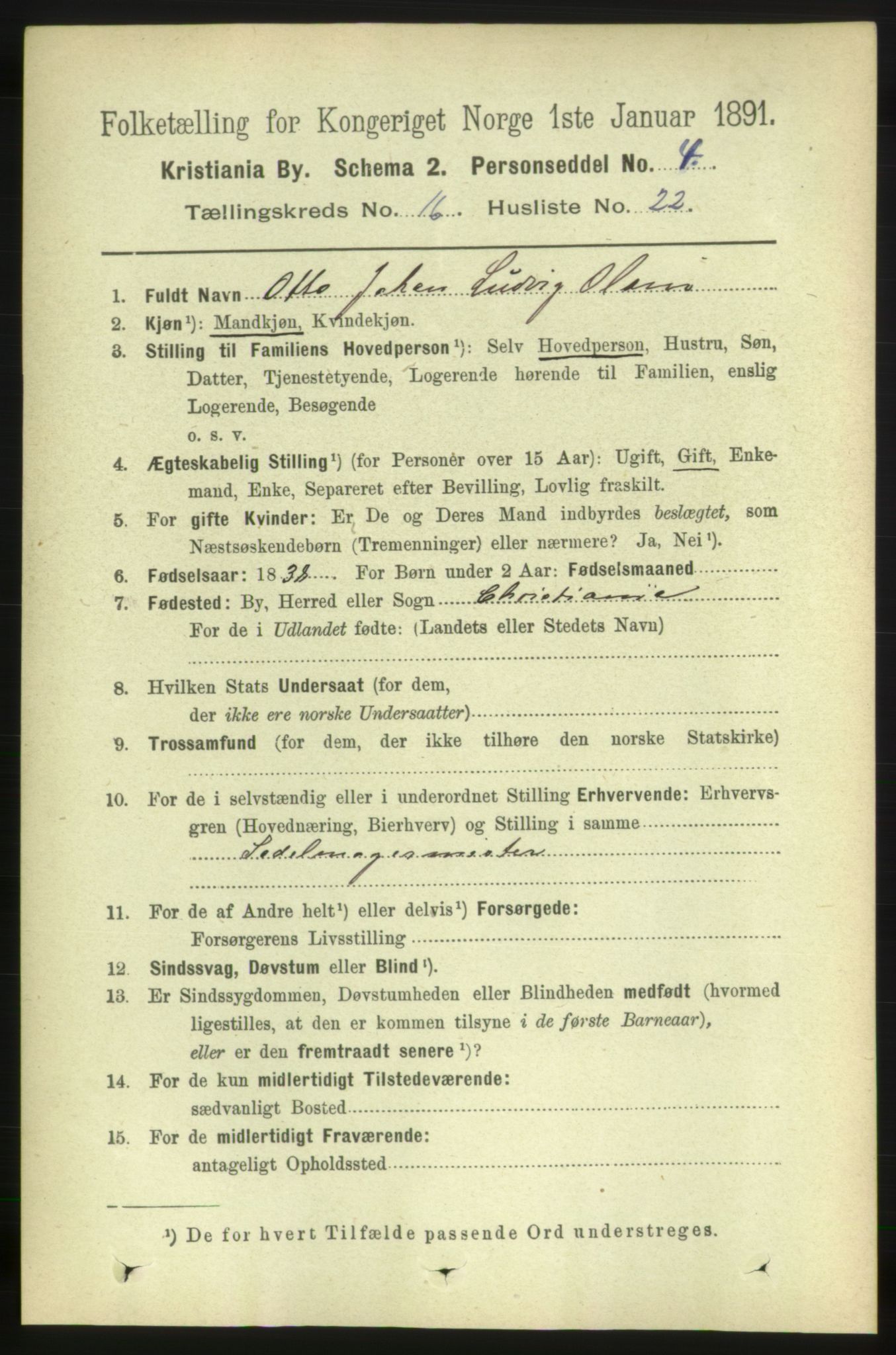 RA, 1891 census for 0301 Kristiania, 1891, p. 7682