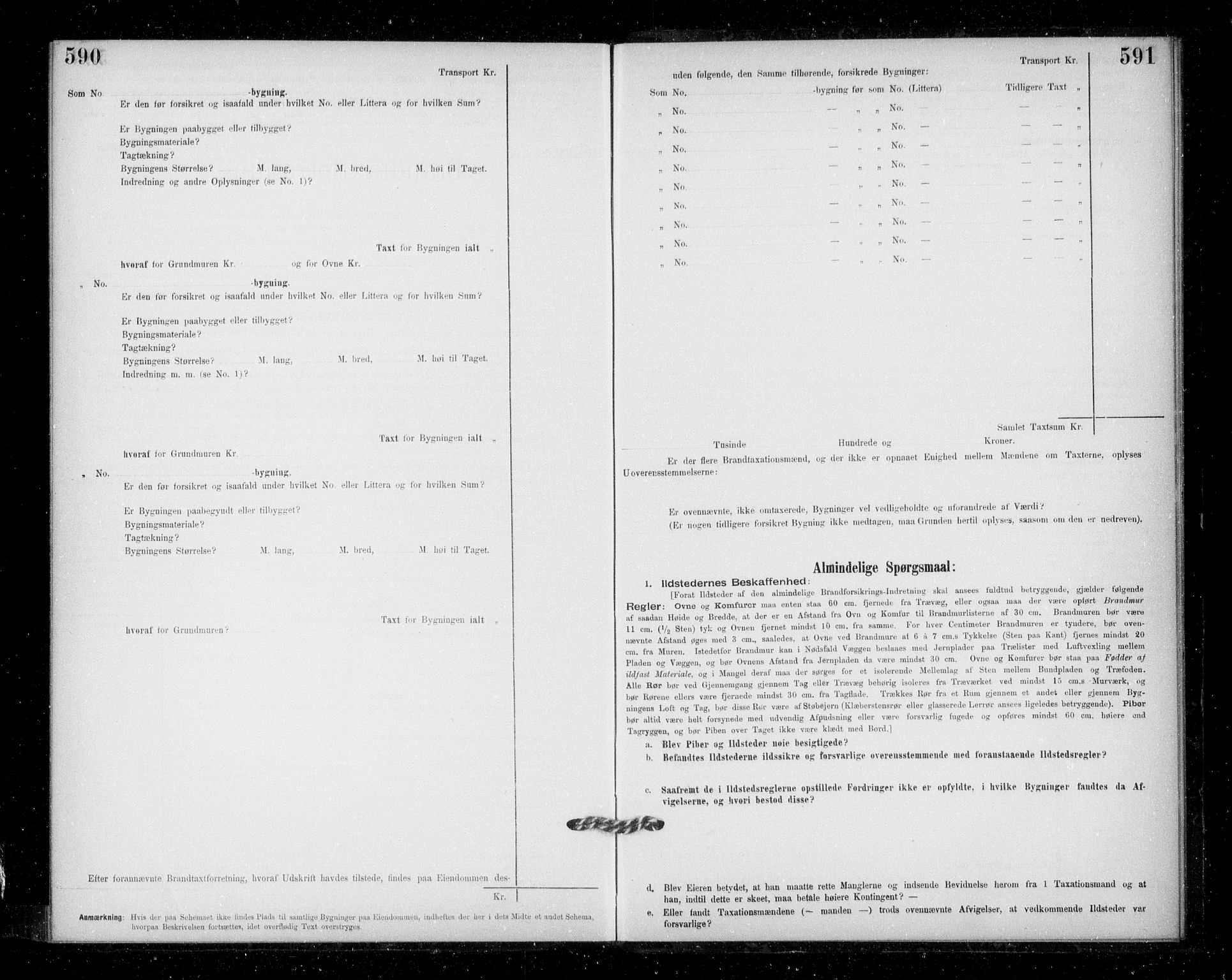 Lensmannen i Jondal, AV/SAB-A-33101/0012/L0005: Branntakstprotokoll, skjematakst, 1894-1951, p. 590-591