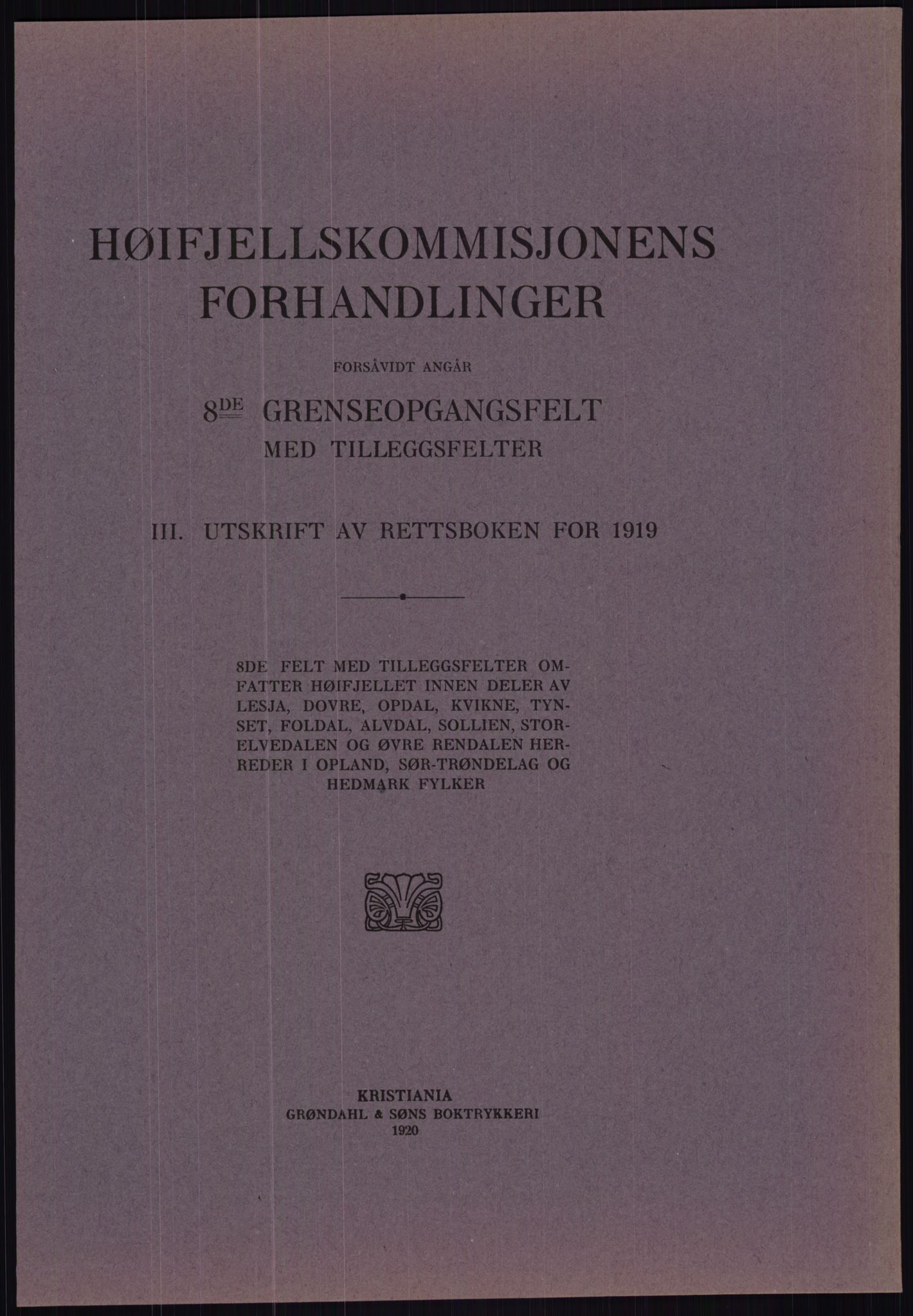 Høyfjellskommisjonen, RA/S-1546/X/Xa/L0001: Nr. 1-33, 1909-1953, p. 3386