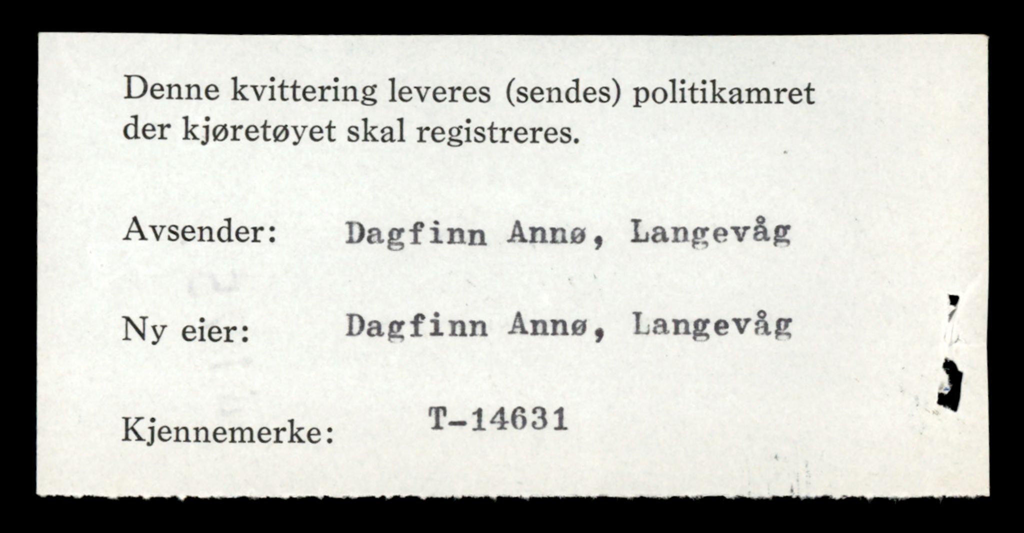 Møre og Romsdal vegkontor - Ålesund trafikkstasjon, SAT/A-4099/F/Fe/L0047: Registreringskort for kjøretøy T 14580 - T 14720, 1927-1998, p. 1282