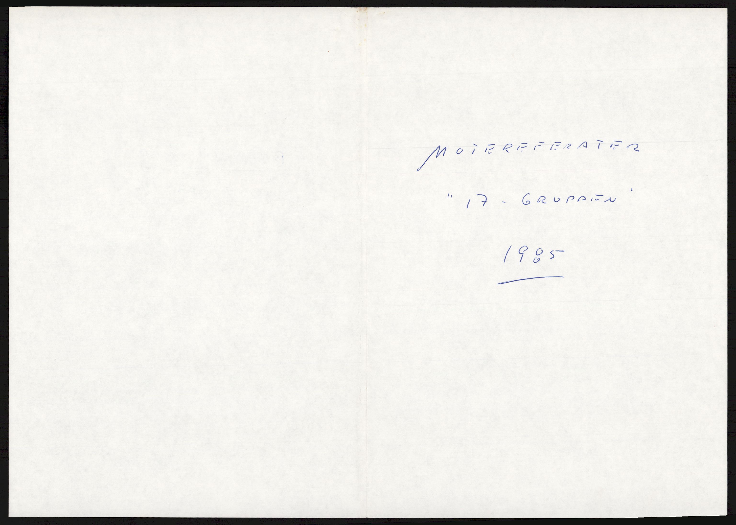 "17-Gruppen Kina", AV/RA-PA-1688/A/L0001: Møtereferater, 1979-1986, p. 183