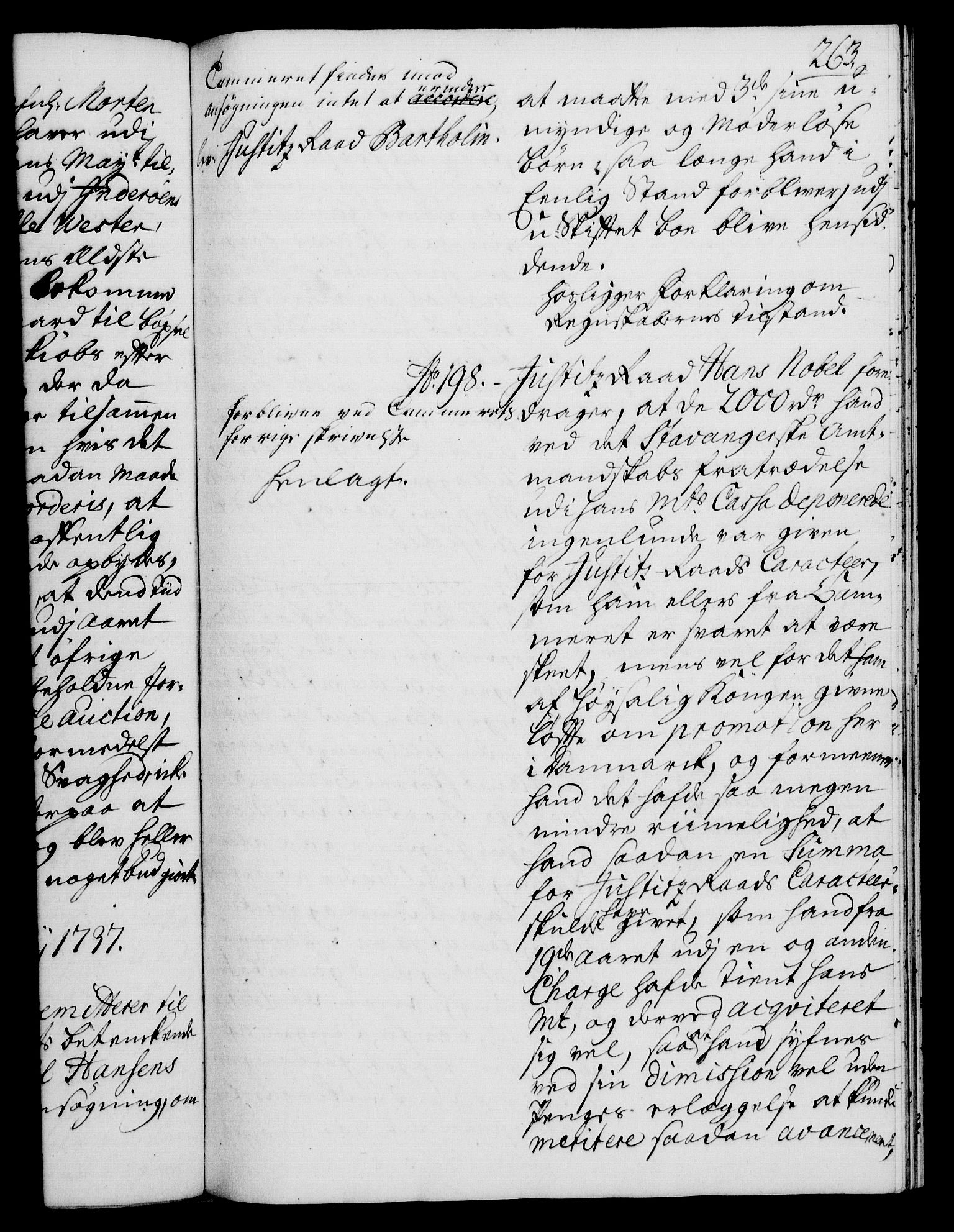 Rentekammeret, Kammerkanselliet, RA/EA-3111/G/Gh/Gha/L0019: Norsk ekstraktmemorialprotokoll (merket RK 53.64), 1736-1737, p. 263
