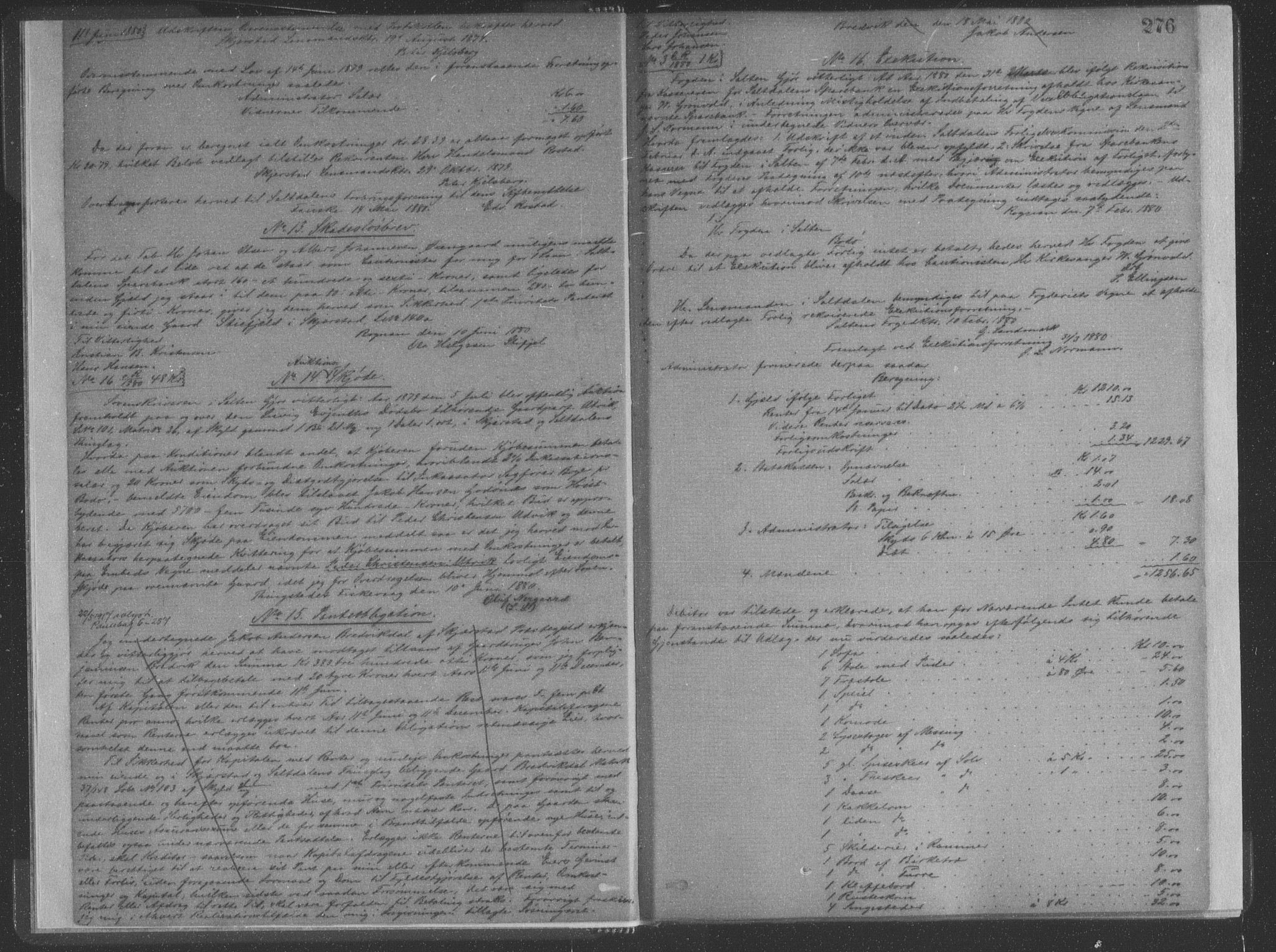 Salten sorenskriveri, AV/SAT-A-4578/1/2/2C/L0017: Mortgage book no. QII, 1880-1881, p. 276