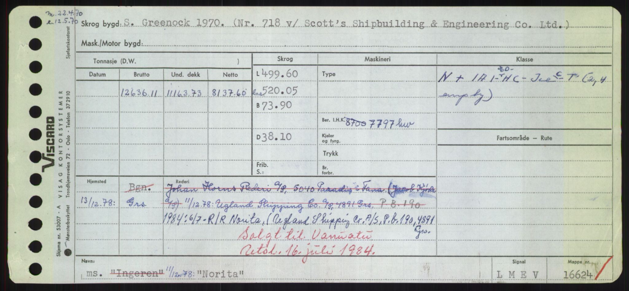 Sjøfartsdirektoratet med forløpere, Skipsmålingen, RA/S-1627/H/Hd/L0027: Fartøy, Norhop-Nør, p. 17