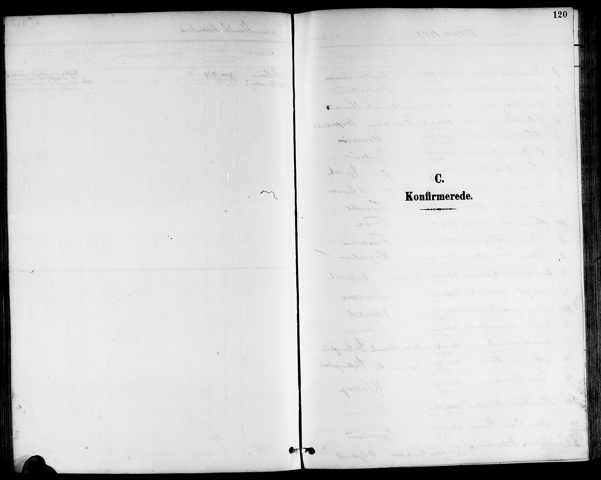 Sør-Audnedal sokneprestkontor, SAK/1111-0039/F/Fb/Fbb/L0006: Parish register (copy) no. B 6, 1893-1915, p. 120