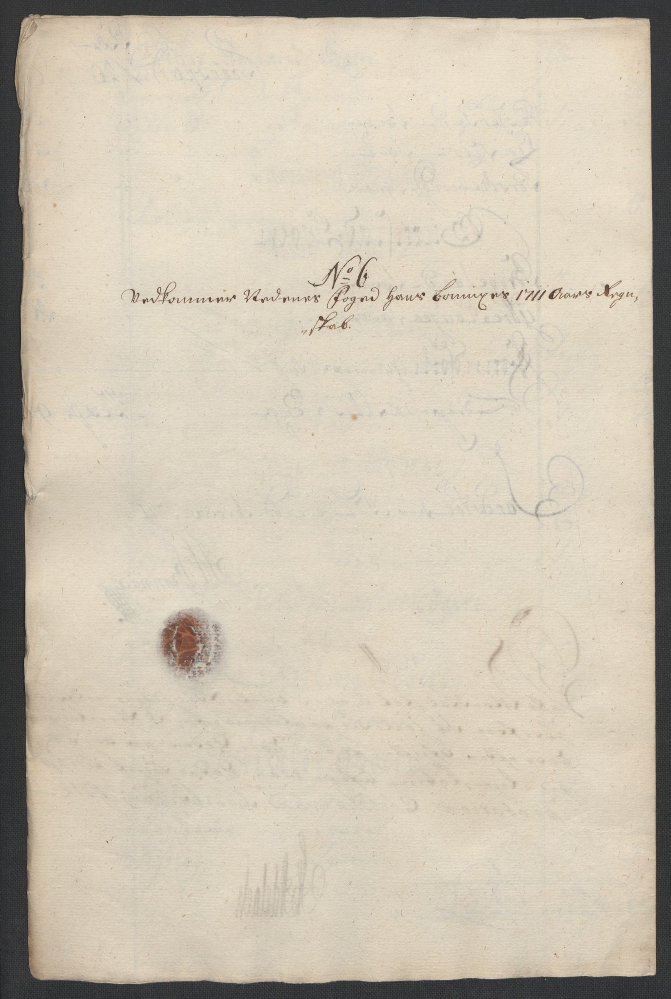 Rentekammeret inntil 1814, Reviderte regnskaper, Fogderegnskap, AV/RA-EA-4092/R39/L2319: Fogderegnskap Nedenes, 1710-1711, p. 210