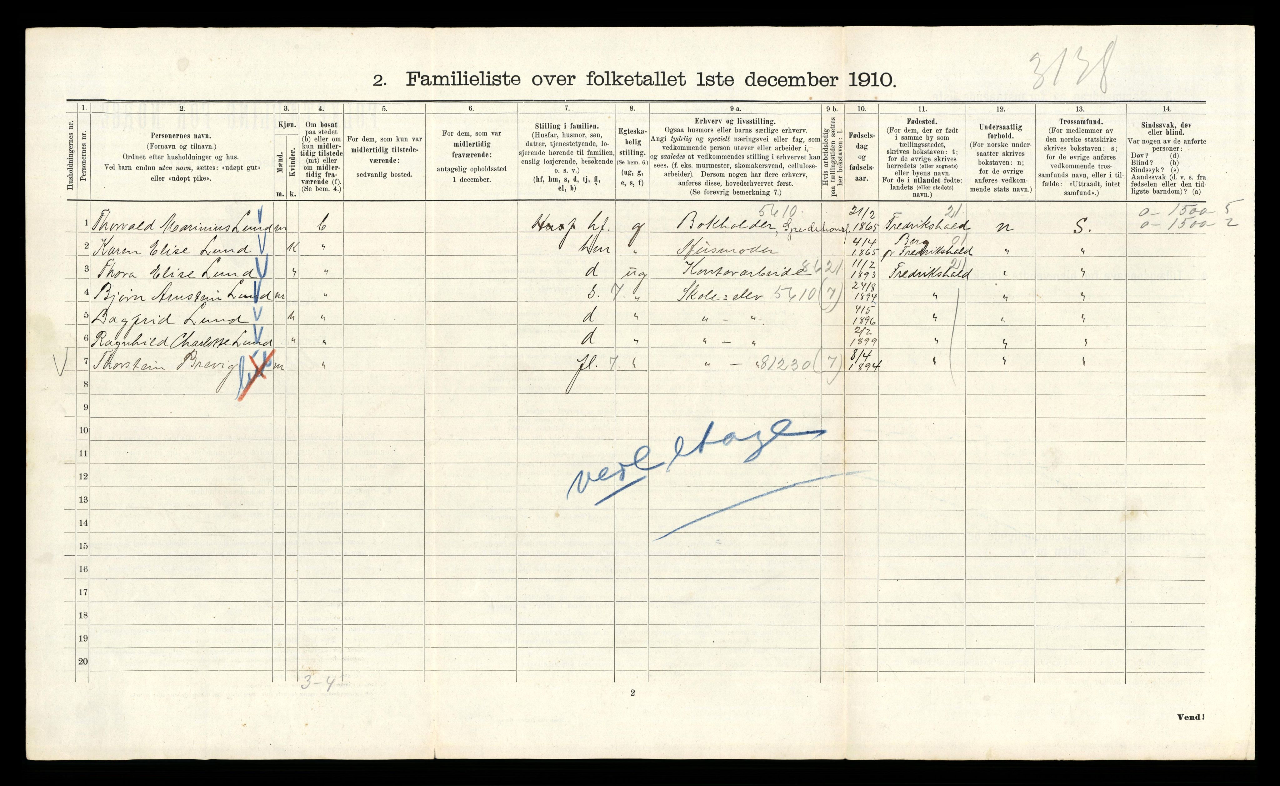 RA, 1910 census for Kristiania, 1910, p. 28736