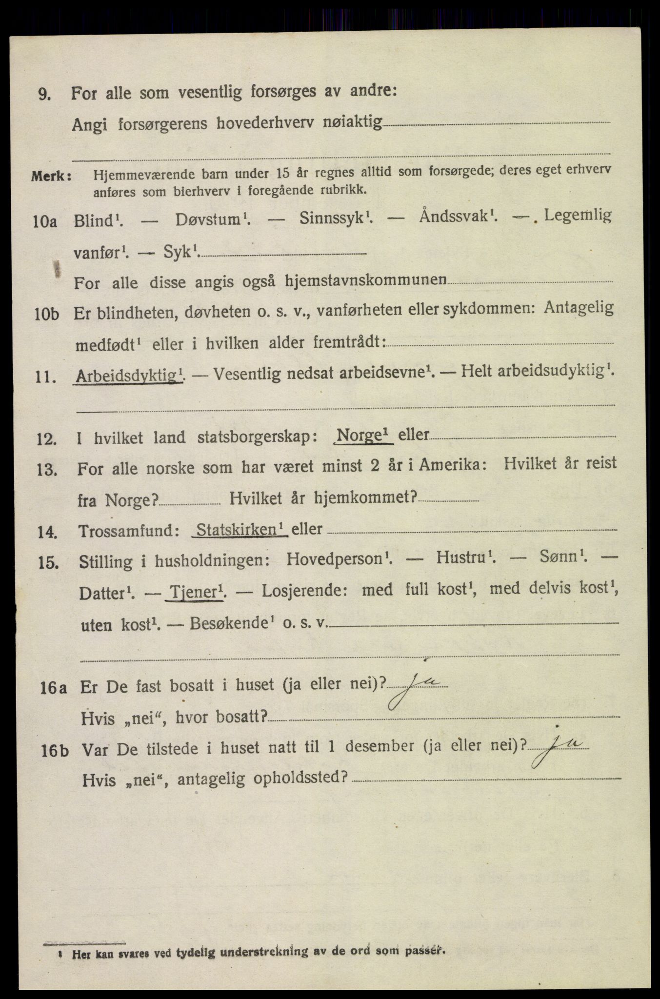 SAH, 1920 census for Ringsaker, 1920, p. 11197