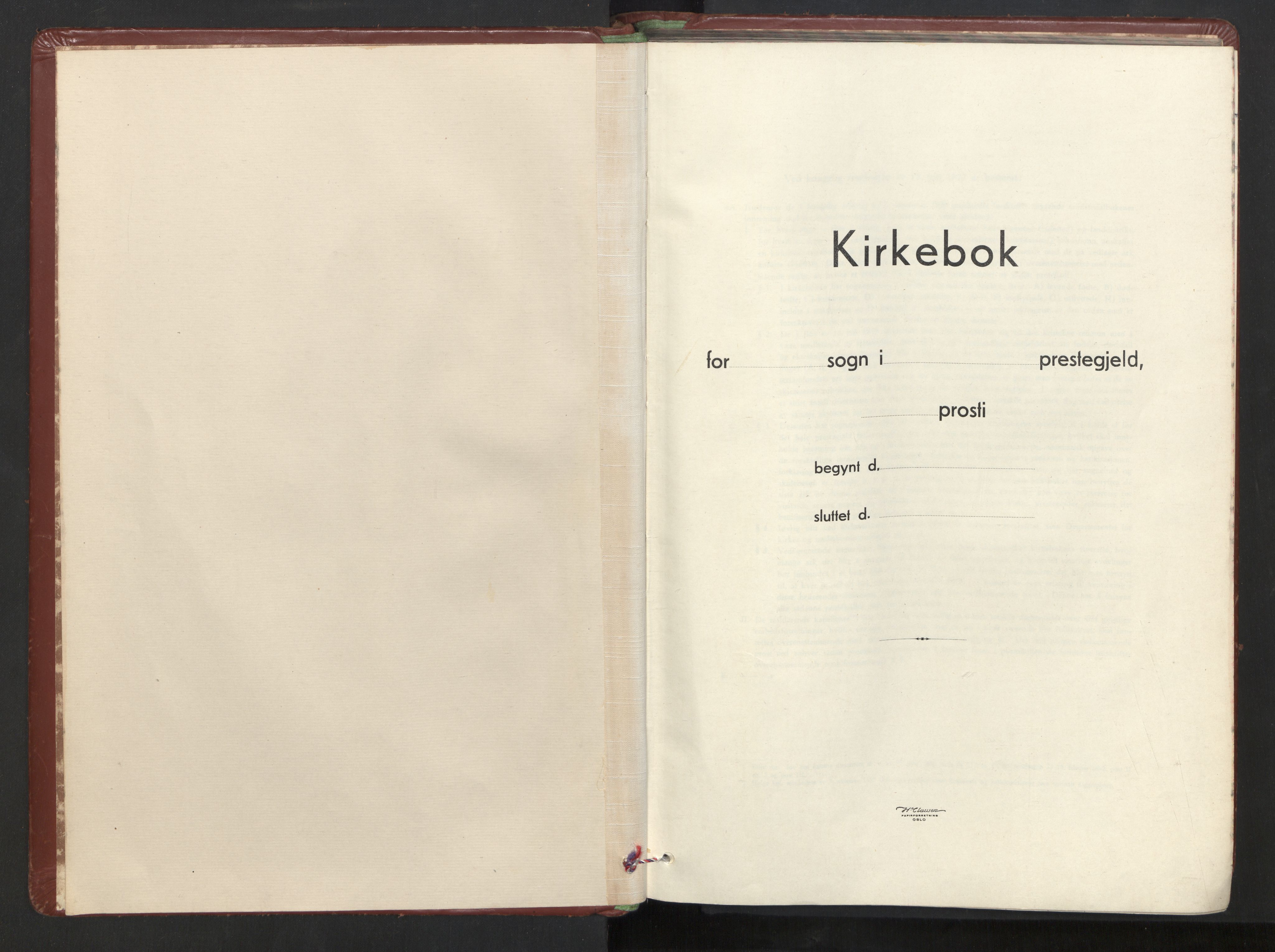 Gamle Aker prestekontor Kirkebøker, SAO/A-10617a/F/L0024: Parish register (official) no. 24, 1947-1960