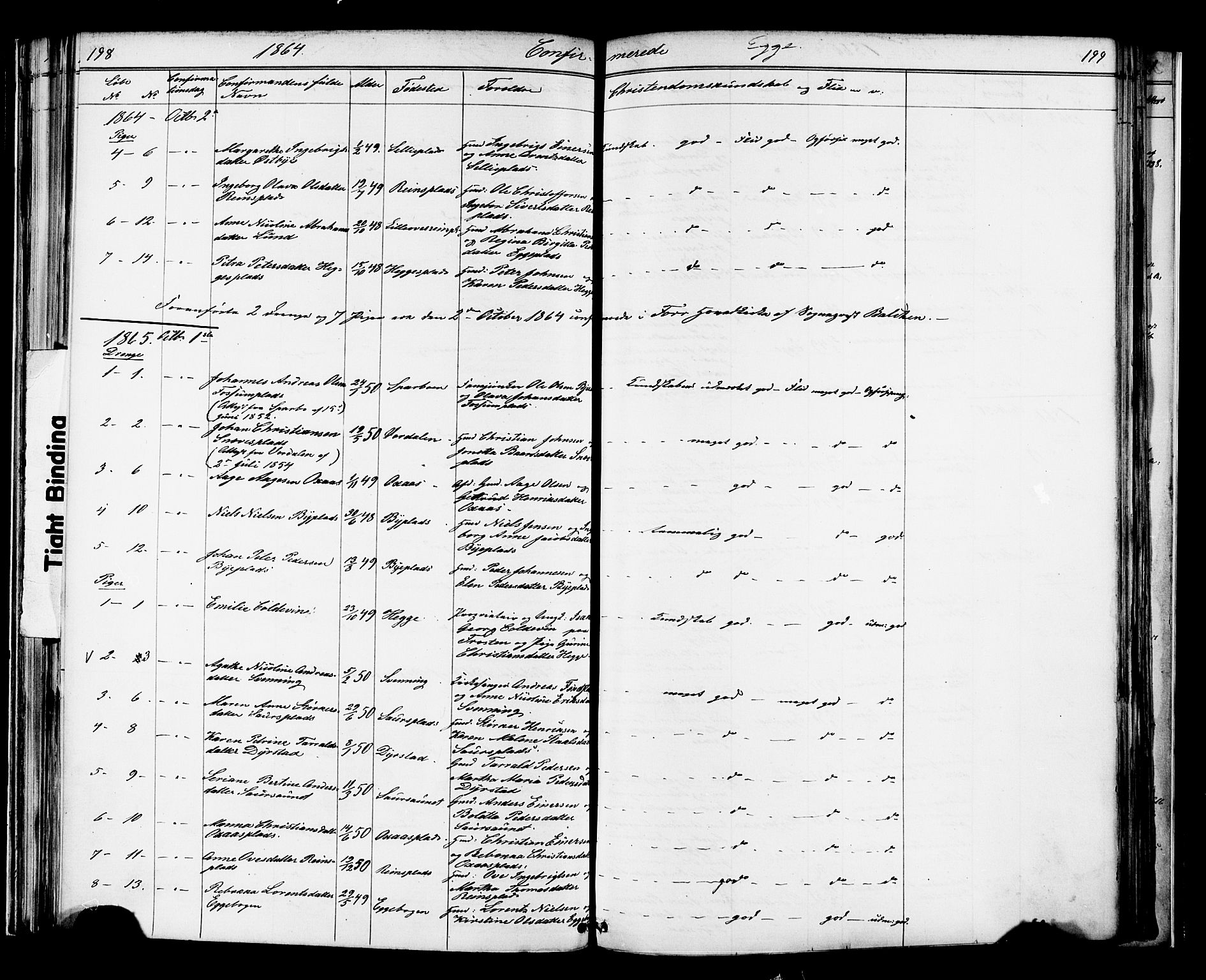 Ministerialprotokoller, klokkerbøker og fødselsregistre - Nord-Trøndelag, SAT/A-1458/739/L0367: Parish register (official) no. 739A01 /3, 1838-1868, p. 198-199
