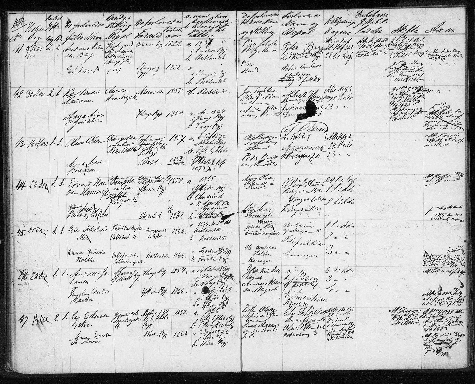 Ministerialprotokoller, klokkerbøker og fødselsregistre - Sør-Trøndelag, AV/SAT-A-1456/604/L0188: Parish register (official) no. 604A11, 1878-1892