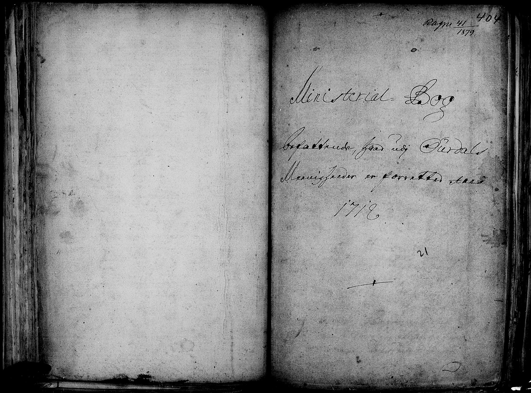 Aurdal prestekontor, SAH/PREST-126/H/Ha/Haa/L0001: Parish register (official) no. 1-3, 1692-1730, p. 404