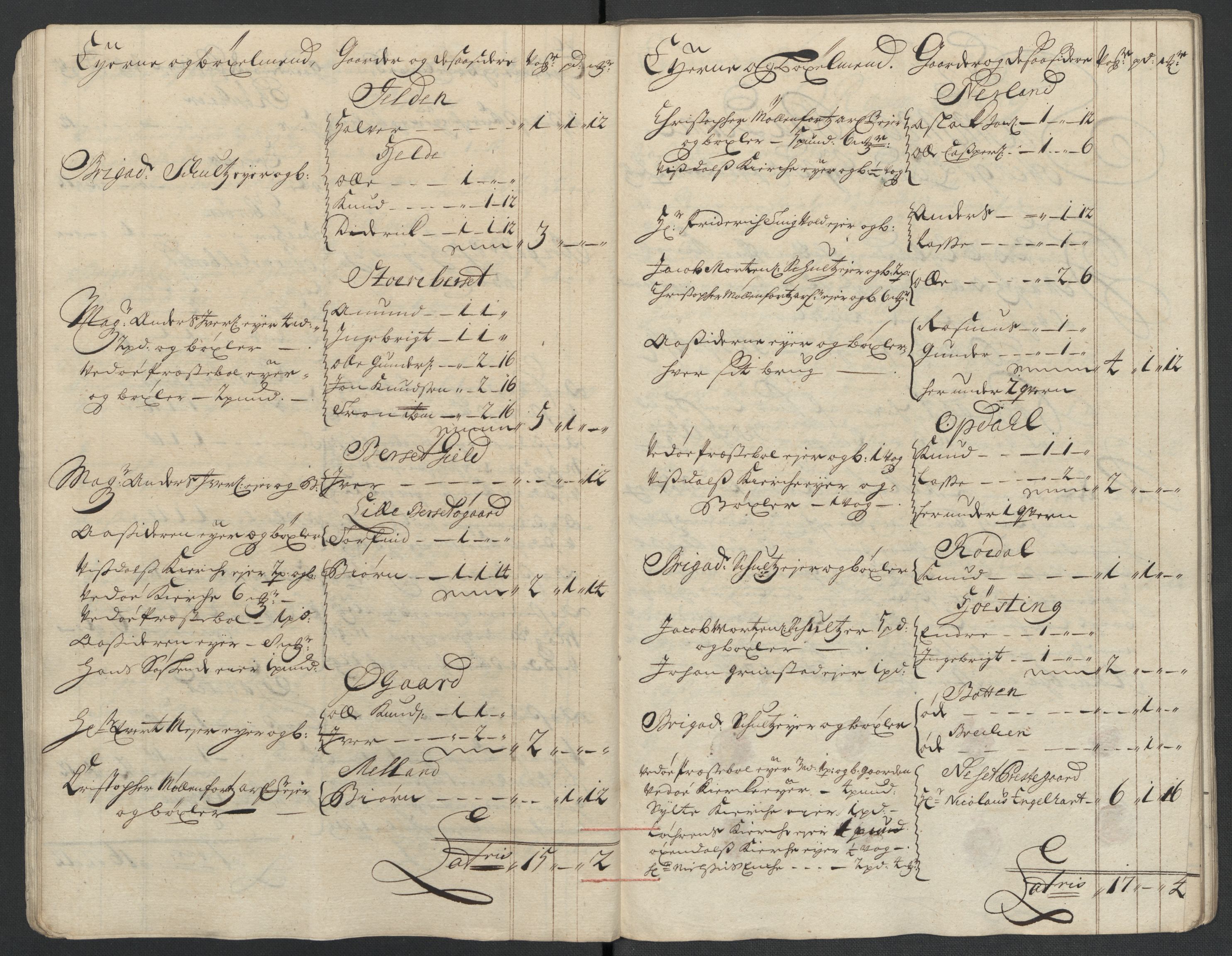 Rentekammeret inntil 1814, Reviderte regnskaper, Fogderegnskap, RA/EA-4092/R55/L3658: Fogderegnskap Romsdal, 1707-1708, p. 203