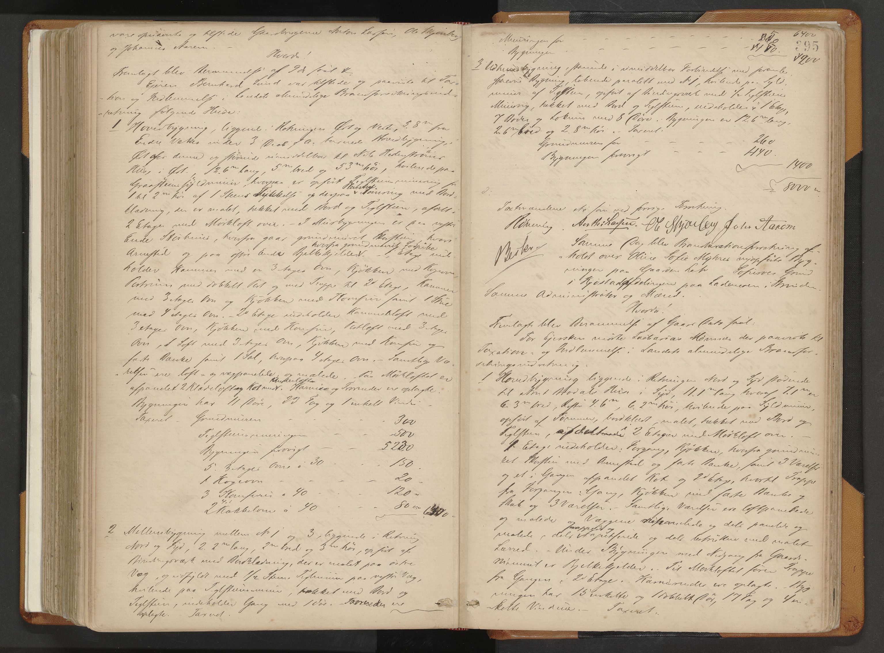 Norges Brannkasse Strinda, AV/SAT-A-5516/Fa/L0002: Branntakstprotokoll, 1874-1895, p. 395