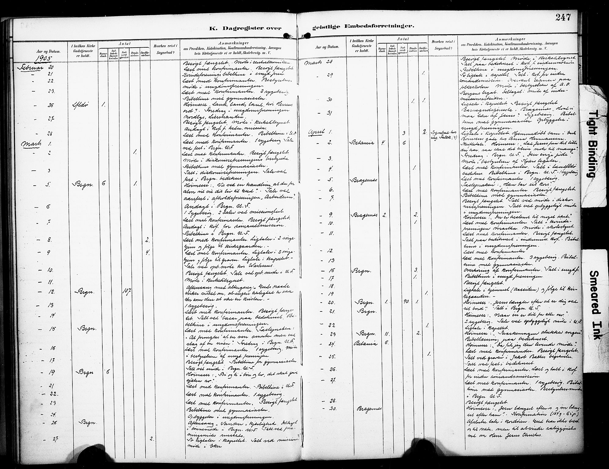 Bragernes kirkebøker, AV/SAKO-A-6/F/Fc/L0006: Parish register (official) no. III 6, 1888-1899, p. 247