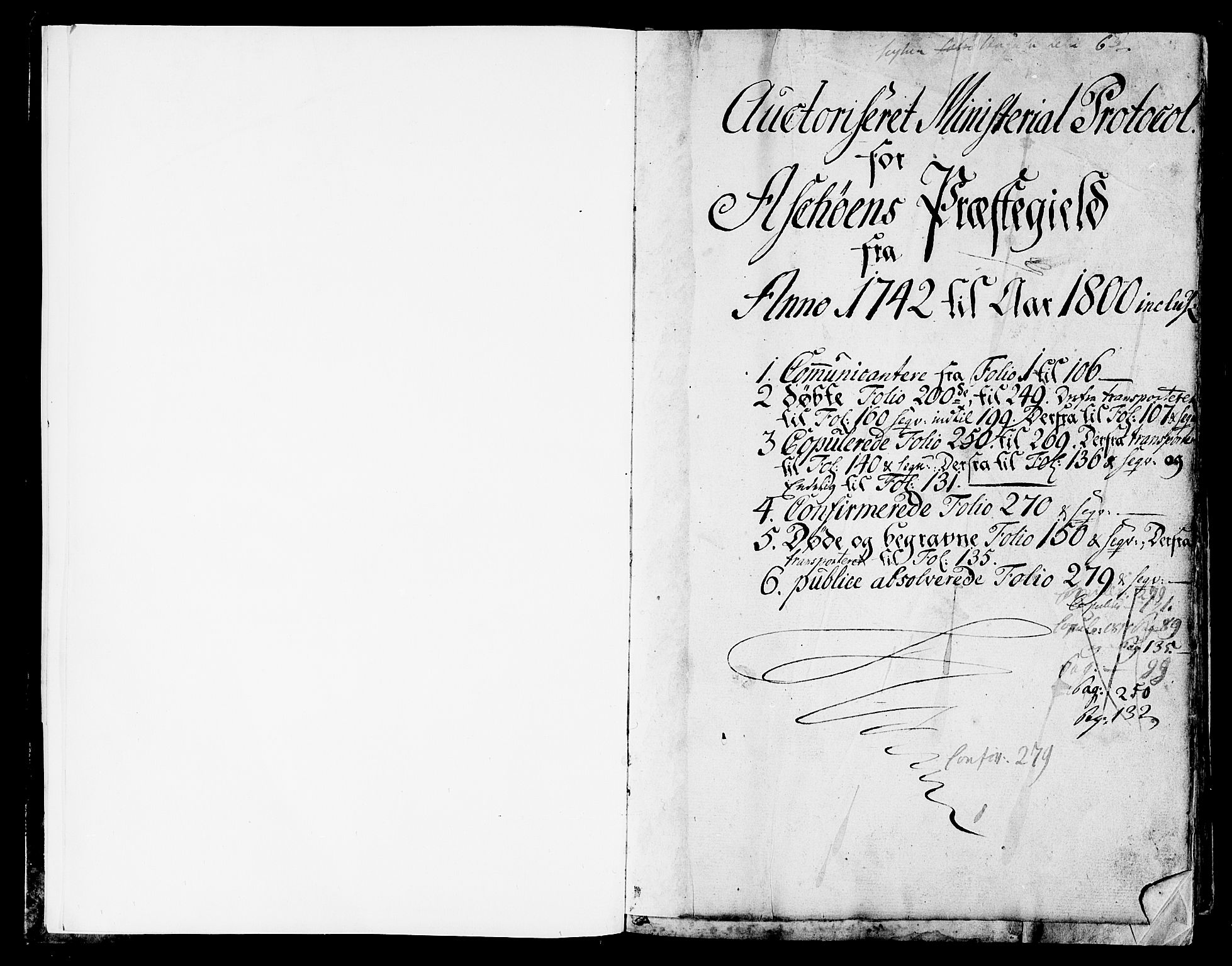 Askøy Sokneprestembete, SAB/A-74101/H/Ha/Haa/Haaa/L0001: Parish register (official) no. A 1, 1742-1818