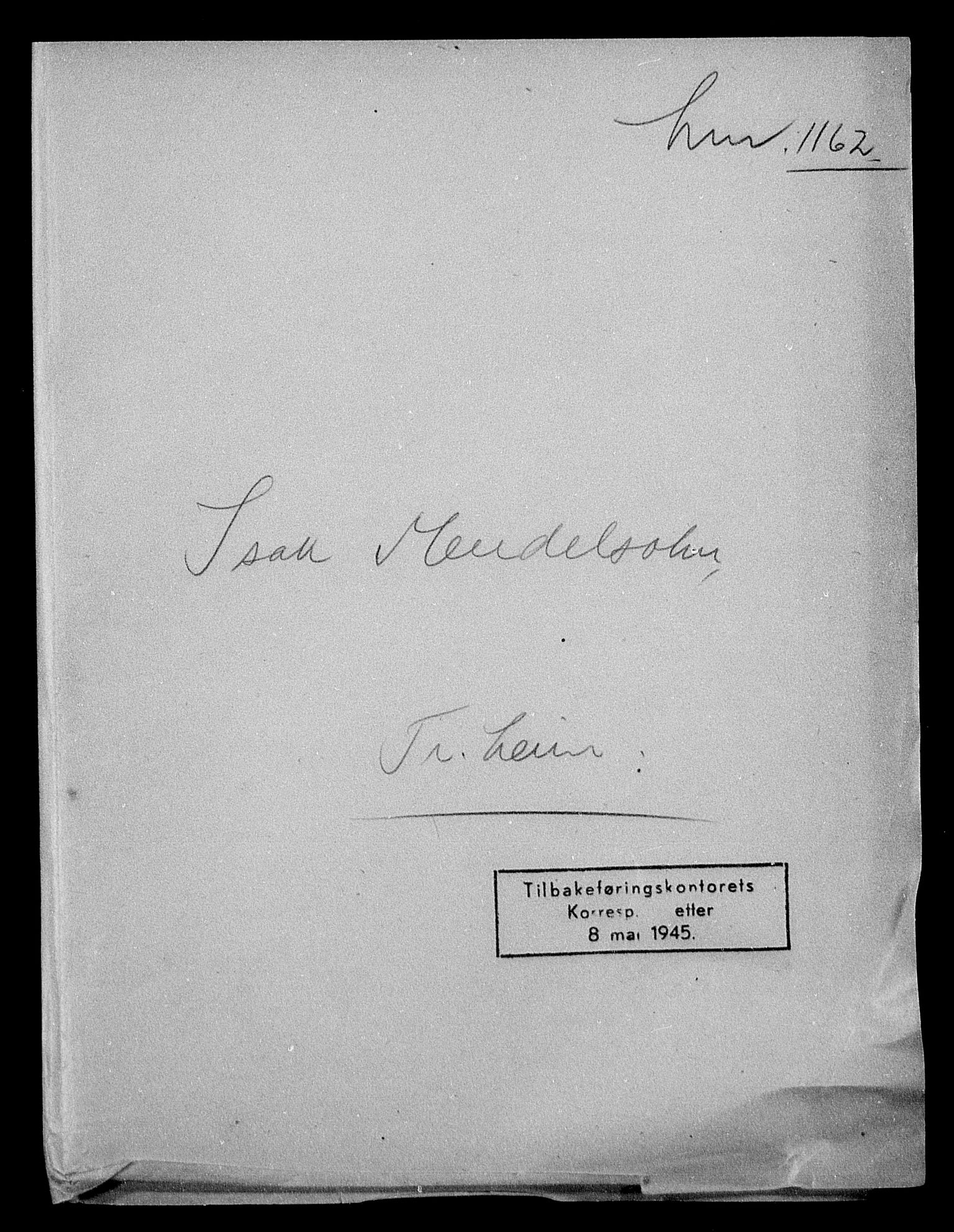 Justisdepartementet, Tilbakeføringskontoret for inndratte formuer, AV/RA-S-1564/H/Hc/Hca/L0905: --, 1945-1947, p. 4