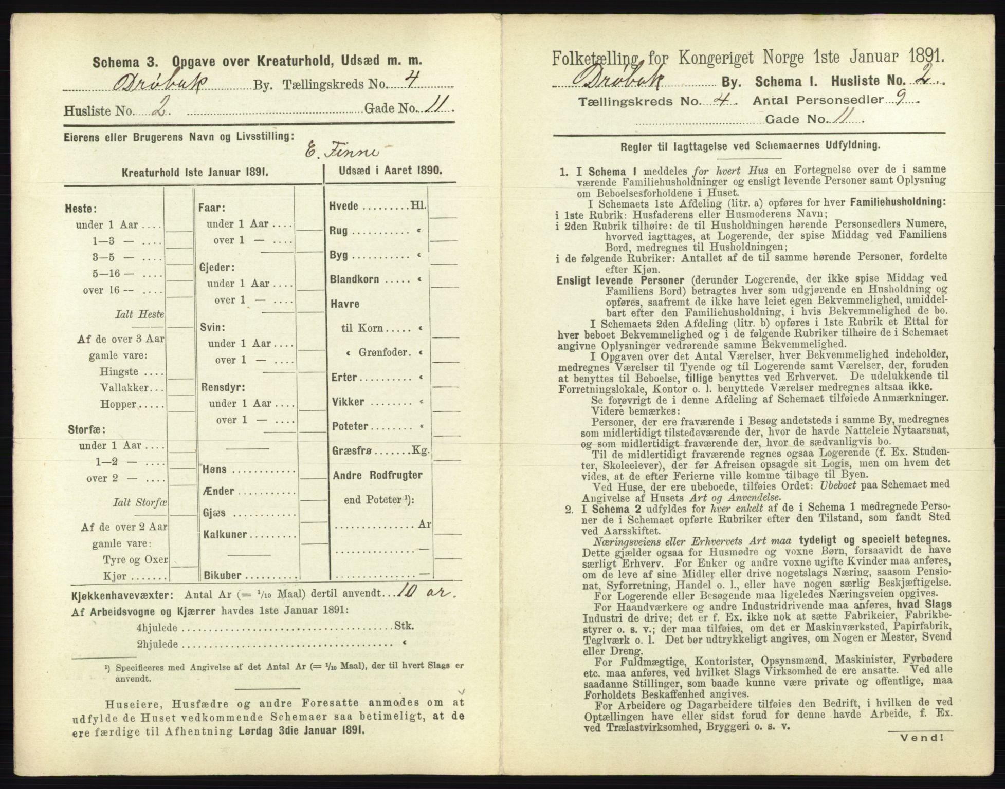 RA, 1891 census for 0203 Drøbak, 1891, p. 477