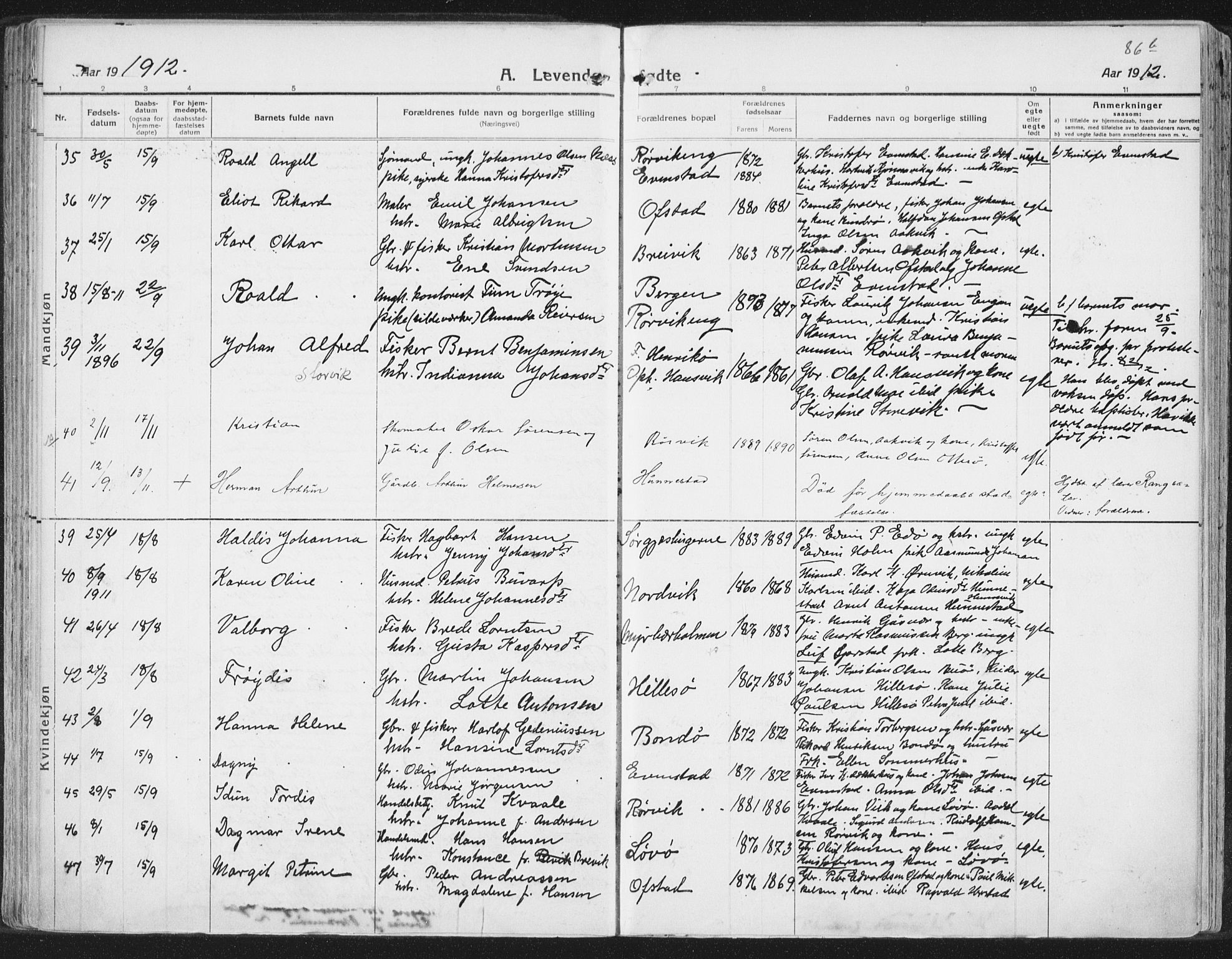 Ministerialprotokoller, klokkerbøker og fødselsregistre - Nord-Trøndelag, SAT/A-1458/786/L0688: Parish register (official) no. 786A04, 1899-1912, p. 88