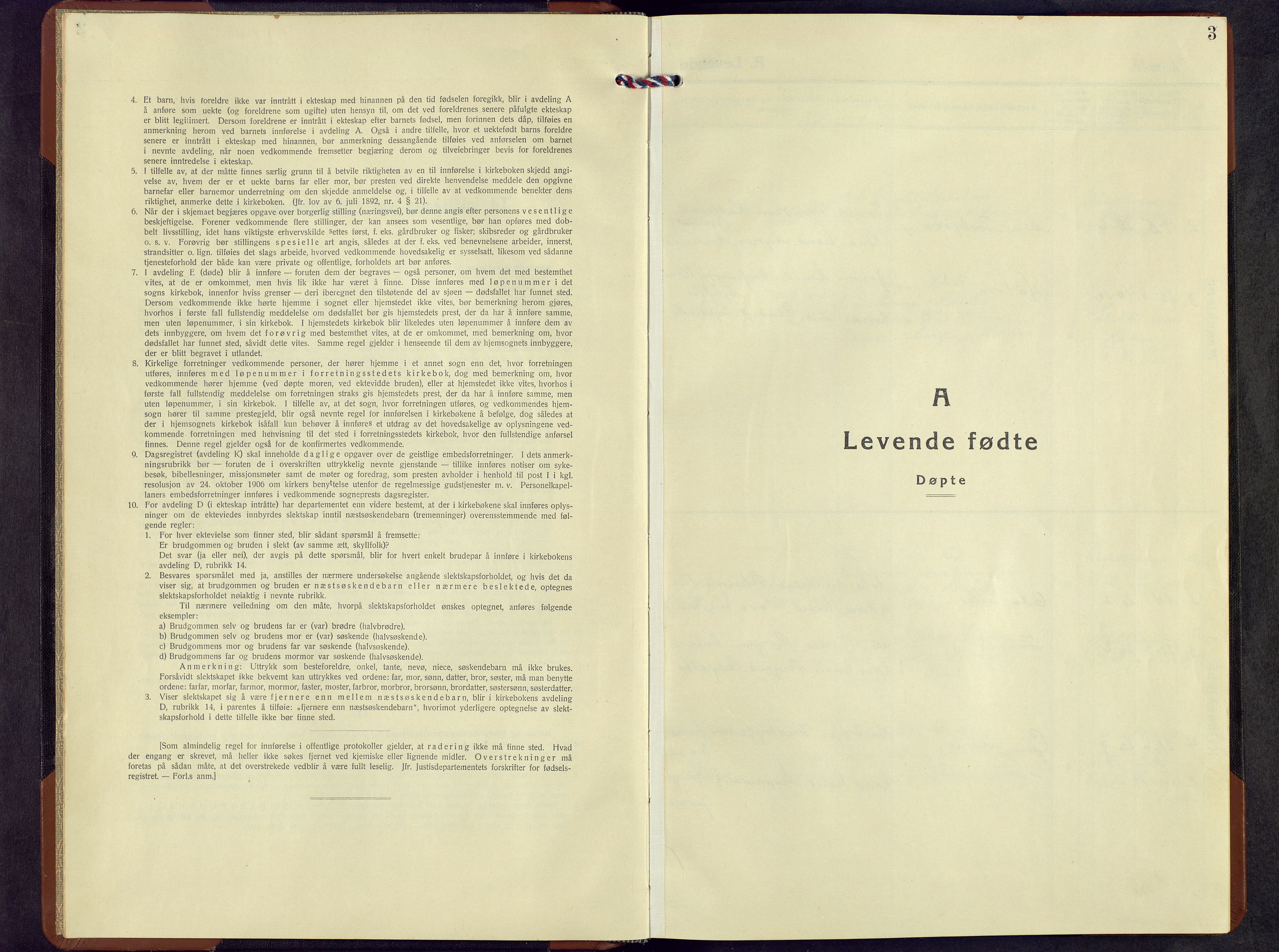 Vang prestekontor, Valdres, SAH/PREST-140/H/Hb/L0009: Parish register (copy) no. 9, 1937-1956, p. 3