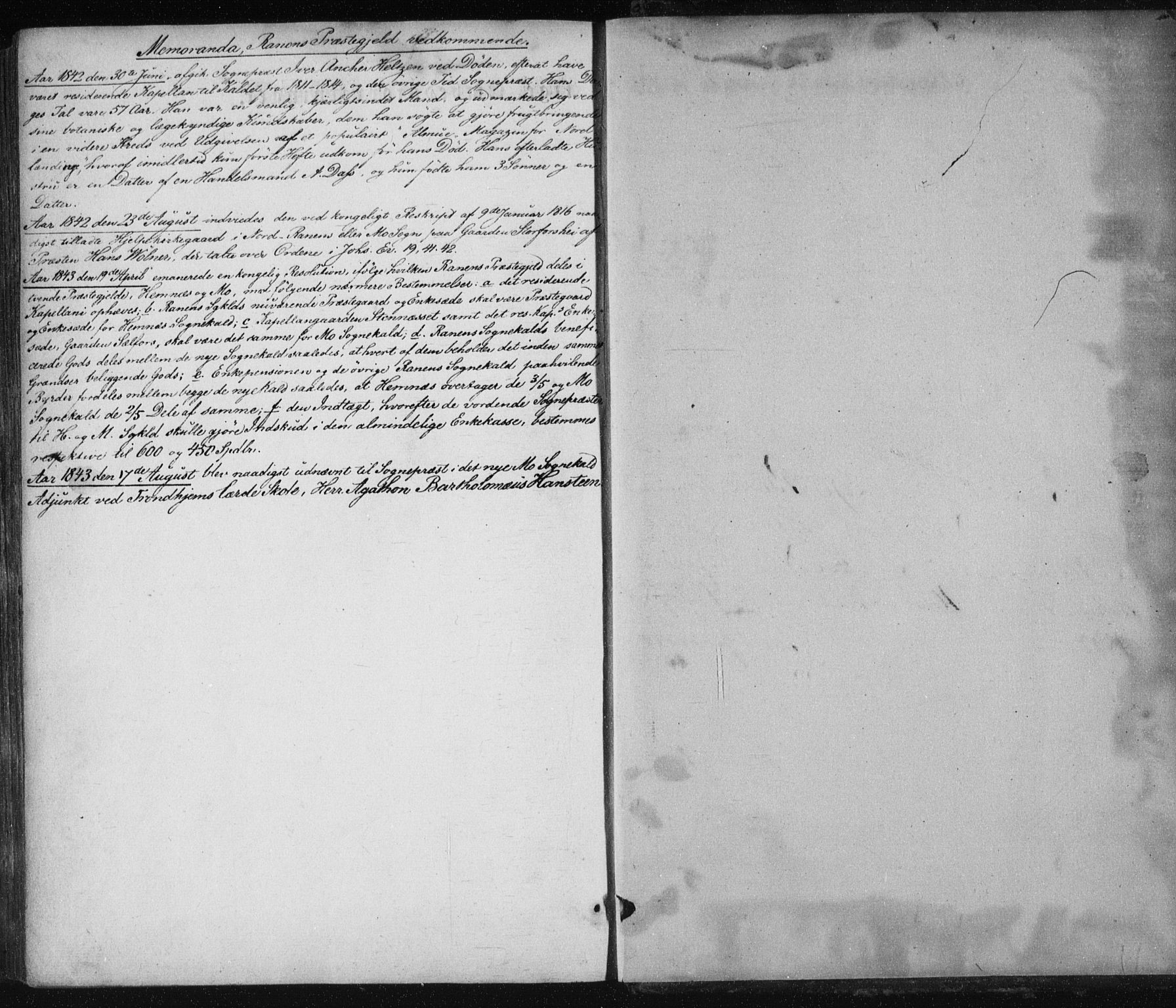 Ministerialprotokoller, klokkerbøker og fødselsregistre - Nordland, AV/SAT-A-1459/827/L0391: Parish register (official) no. 827A03, 1842-1852