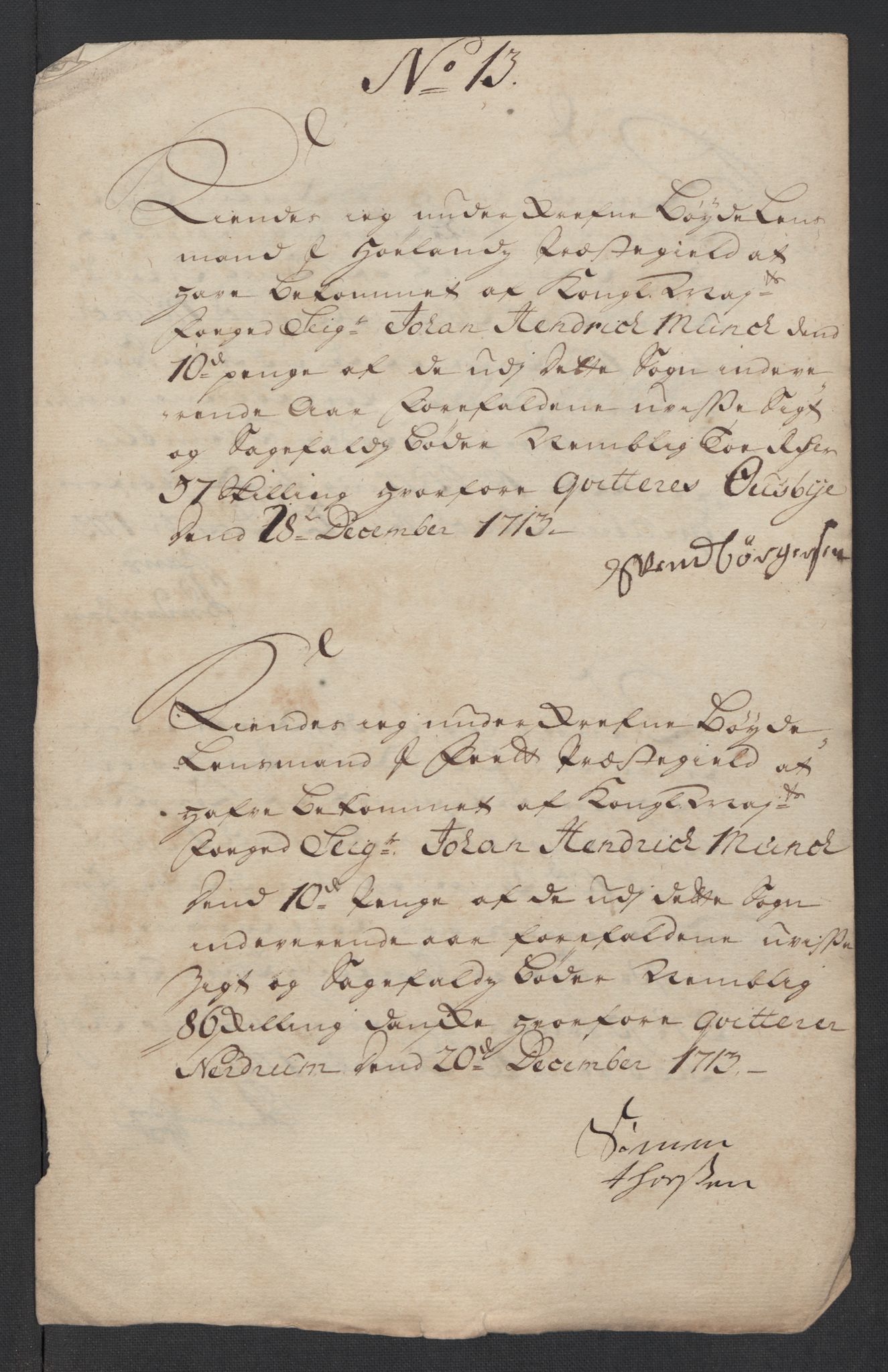 Rentekammeret inntil 1814, Reviderte regnskaper, Fogderegnskap, AV/RA-EA-4092/R11/L0595: Fogderegnskap Nedre Romerike, 1713, p. 326