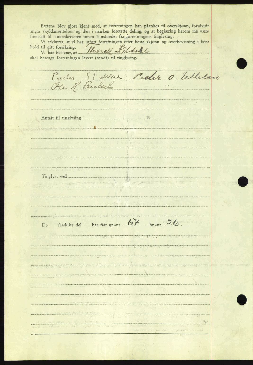 Romsdal sorenskriveri, AV/SAT-A-4149/1/2/2C: Mortgage book no. A8, 1939-1940, Diary no: : 731/1940