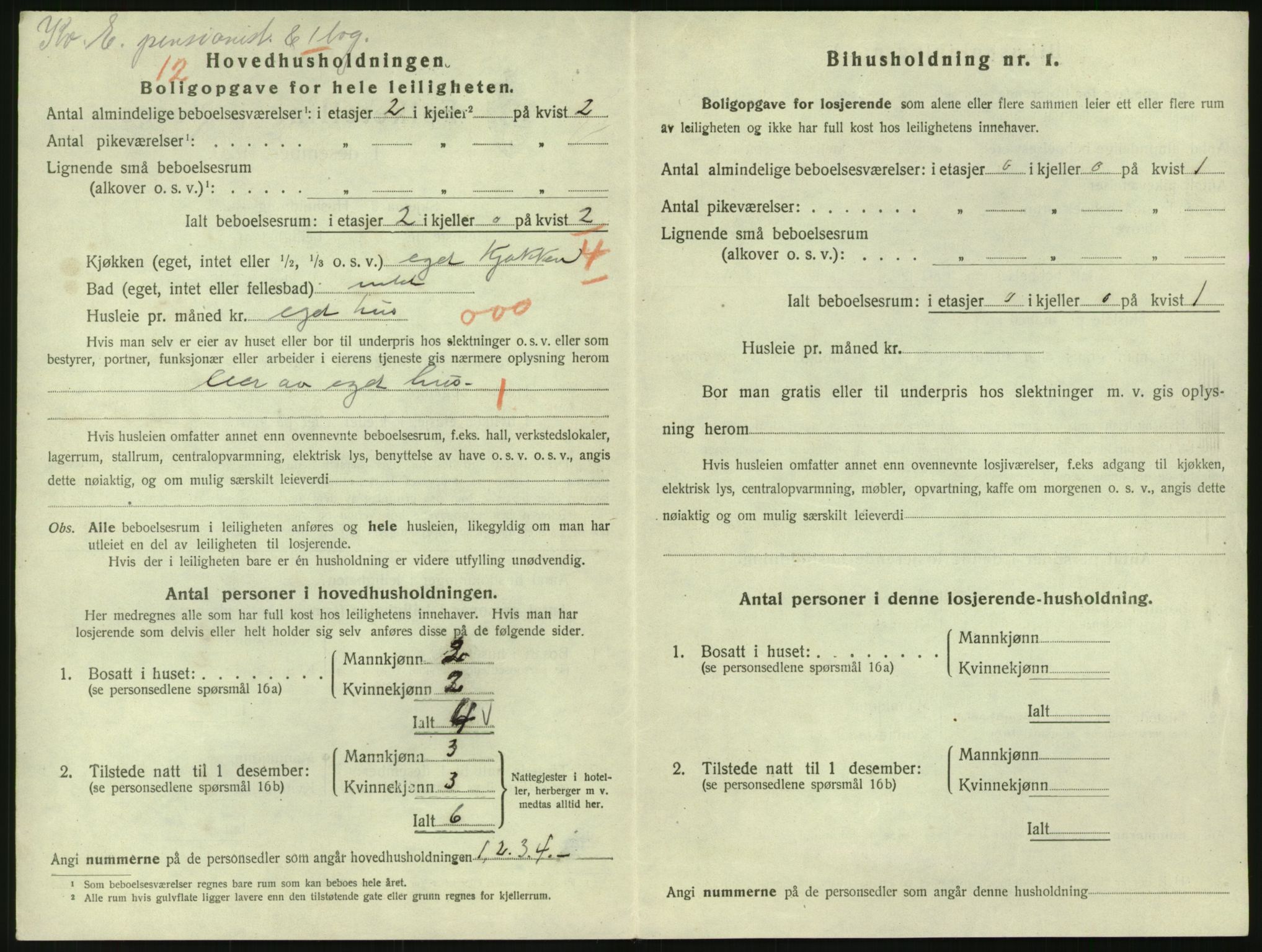 SAK, 1920 census for Risør, 1920, p. 1534