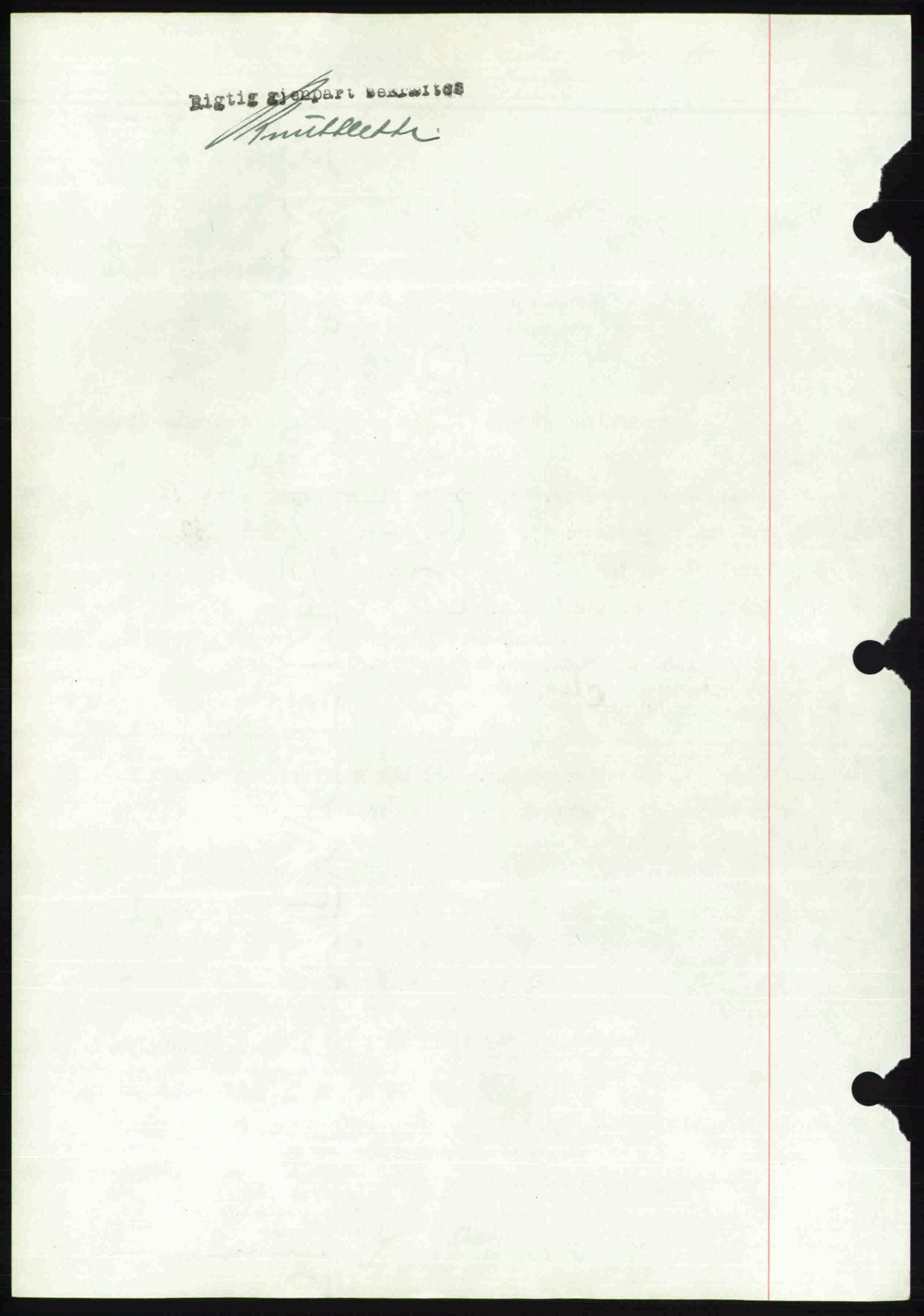 Toten tingrett, SAH/TING-006/H/Hb/Hbc/L0006: Mortgage book no. Hbc-06, 1939-1939, Diary no: : 1874/1939