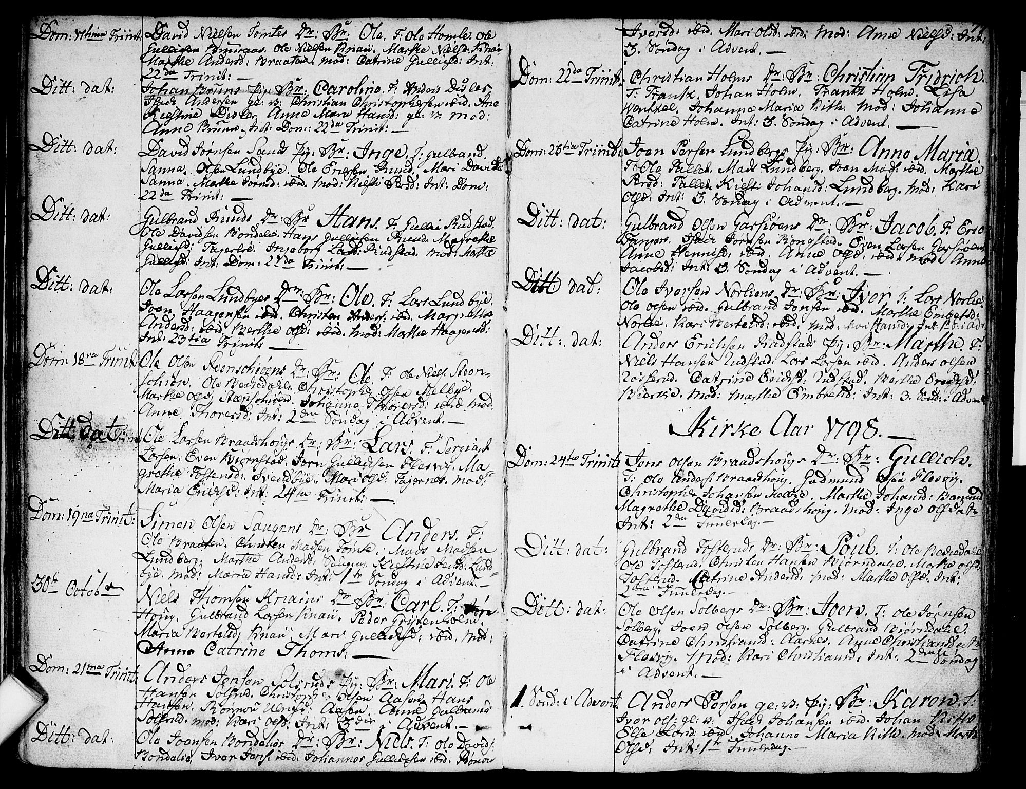 Hurdal prestekontor Kirkebøker, SAO/A-10889/F/Fa/L0001: Parish register (official) no. I 1, 1777-1812, p. 77