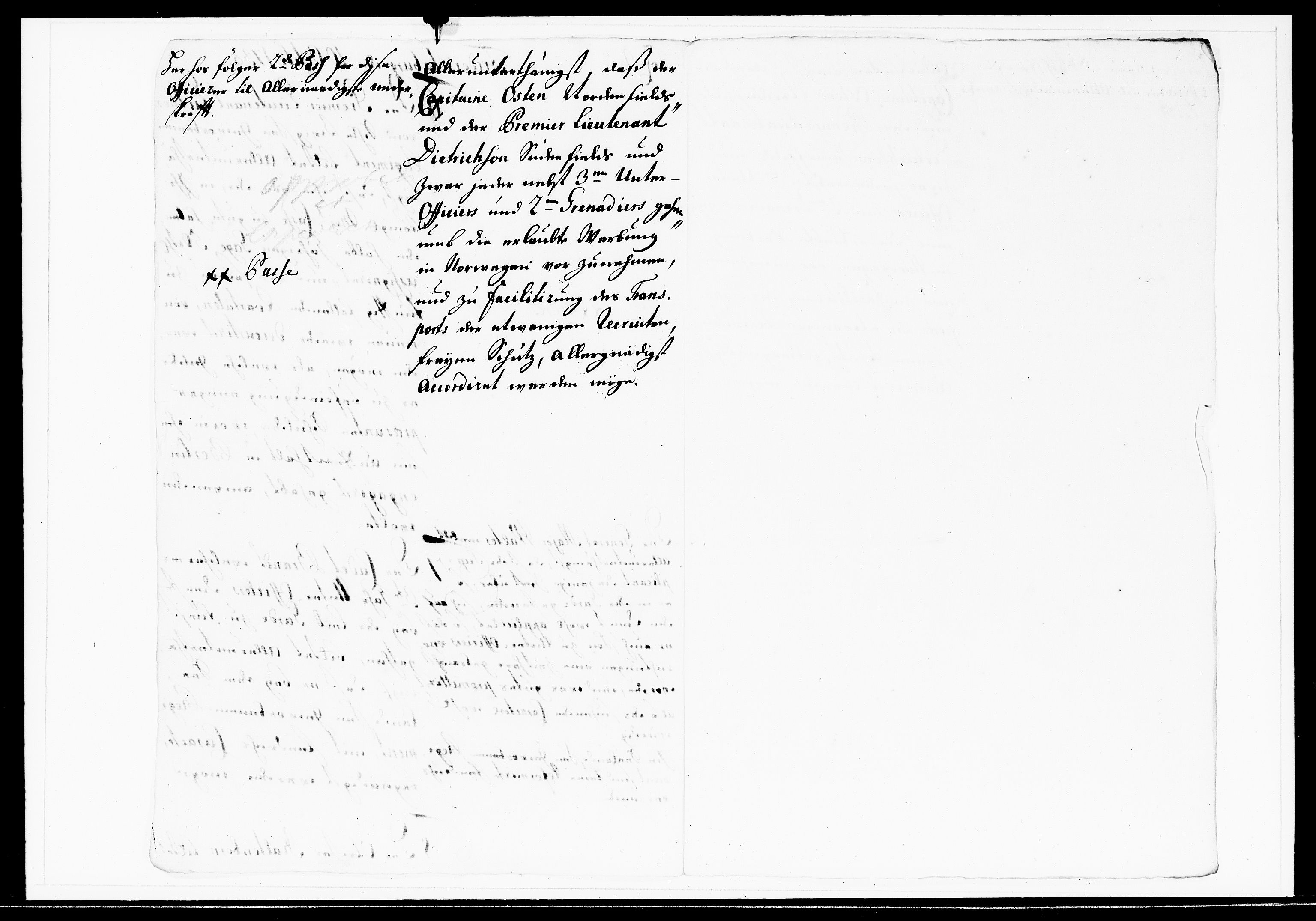 Krigskollegiet, Krigskancelliet, DRA/A-0006/-/1143-1150: Refererede sager, 1738, p. 447