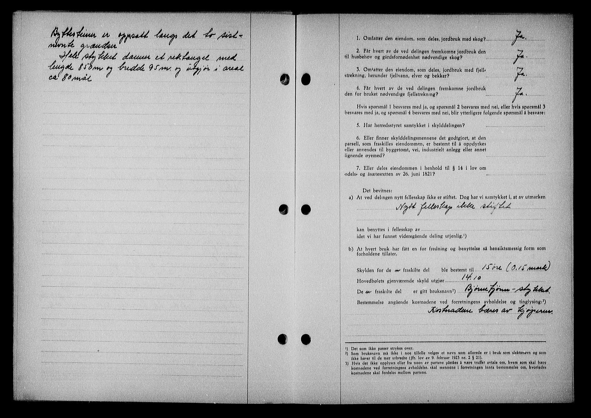 Nedenes sorenskriveri, SAK/1221-0006/G/Gb/Gba/L0049: Mortgage book no. A-III, 1941-1942, Diary no: : 843/1942