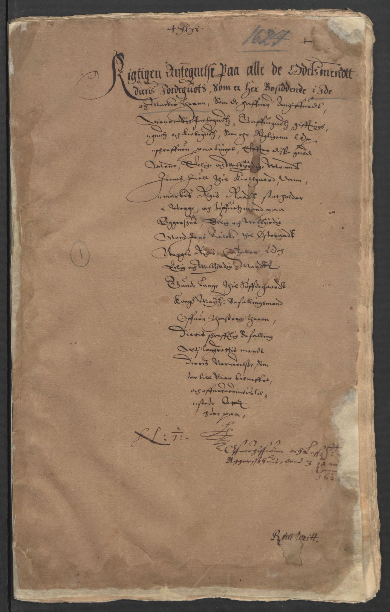 Stattholderembetet 1572-1771, AV/RA-EA-2870/Ek/L0009/0001: Jordebøker til utlikning av rosstjeneste 1624-1626: / Odelsjordebøker for noen vikværske len, 1624-1626, p. 34