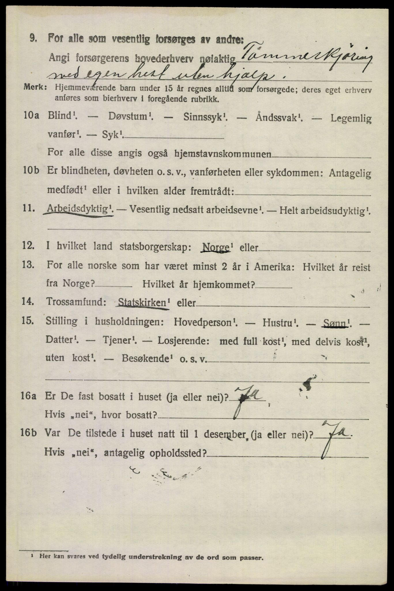 SAKO, 1920 census for Ådal, 1920, p. 7689