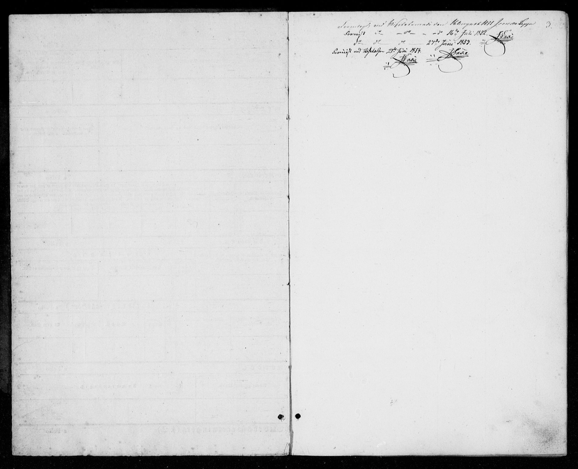 Farsund sokneprestkontor, SAK/1111-0009/F/Fa/L0004: Parish register (official) no. A 4, 1847-1863, p. 3