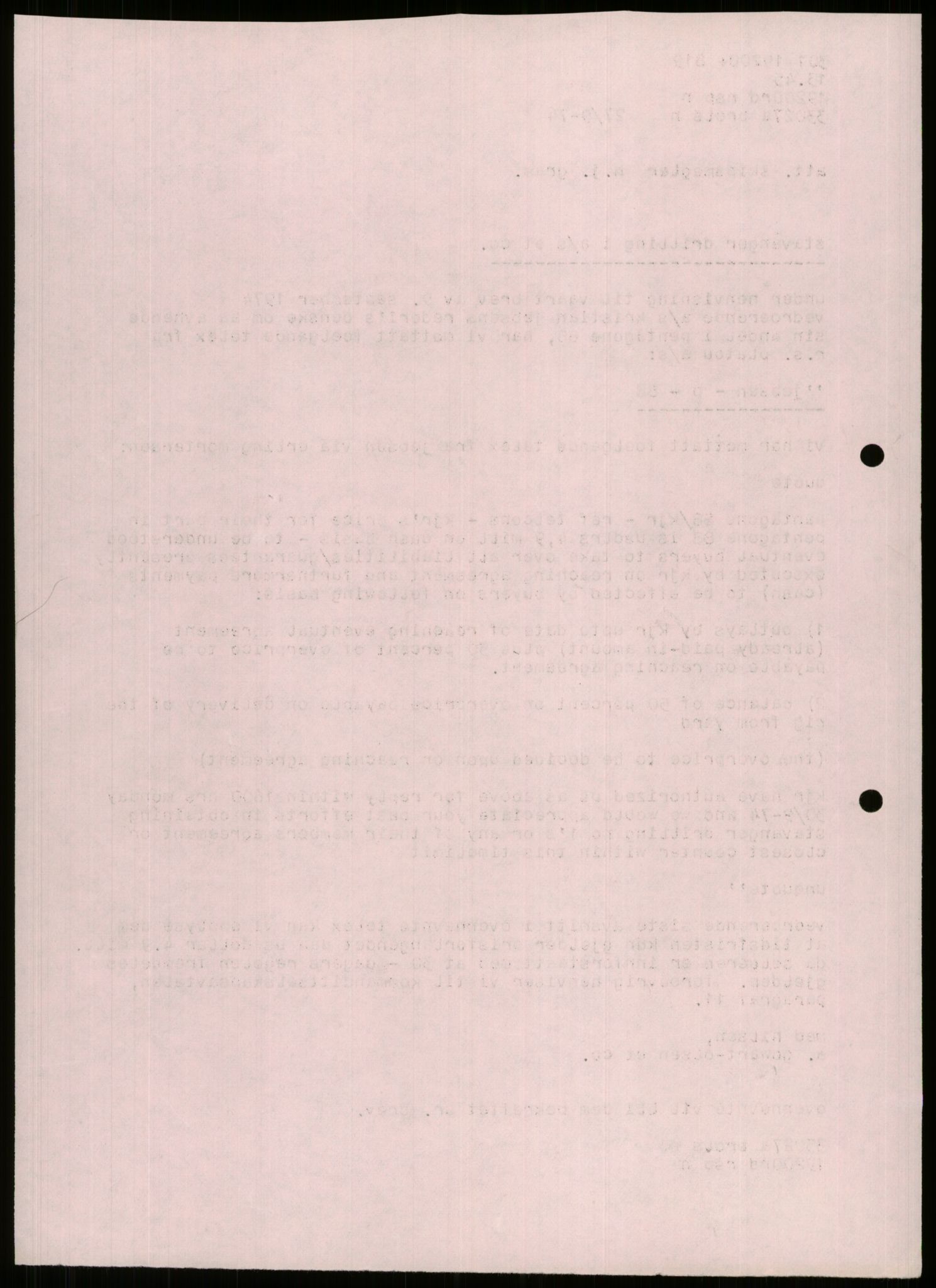 Pa 1503 - Stavanger Drilling AS, AV/SAST-A-101906/D/L0006: Korrespondanse og saksdokumenter, 1974-1984, p. 1152