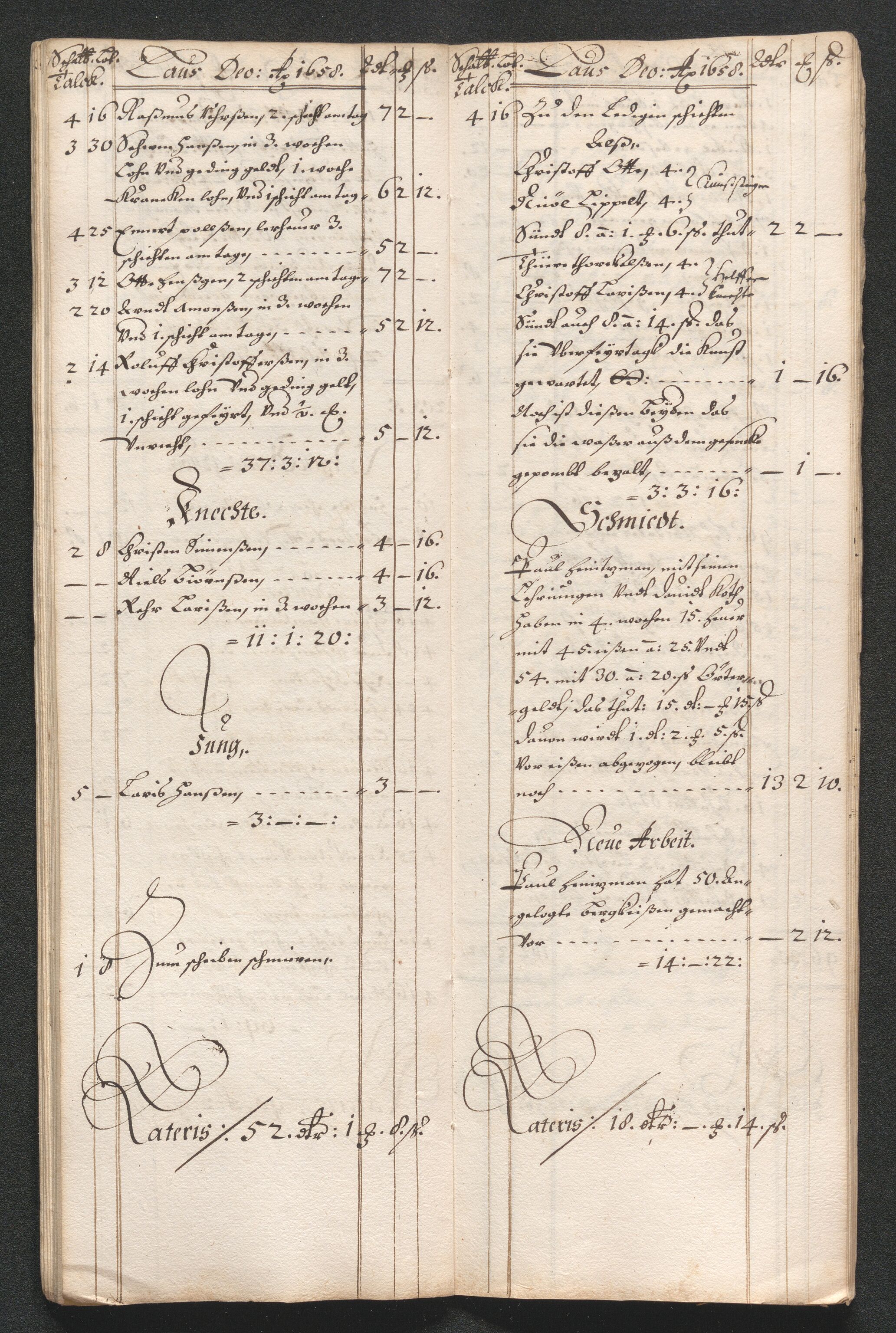 Kongsberg Sølvverk 1623-1816, AV/SAKO-EA-3135/001/D/Dc/Dcd/L0033: Utgiftsregnskap for gruver m.m. , 1658, p. 428