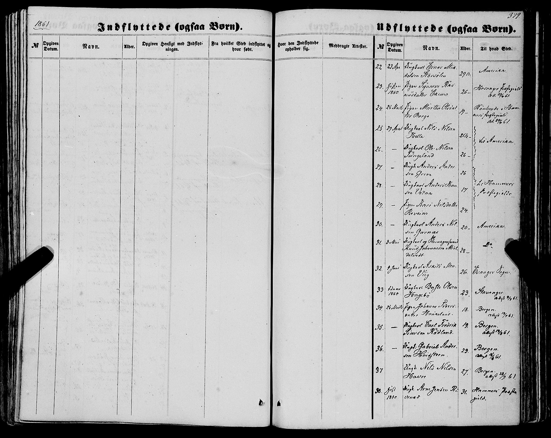 Haus sokneprestembete, SAB/A-75601/H/Haa: Parish register (official) no. A 17, 1858-1870, p. 379