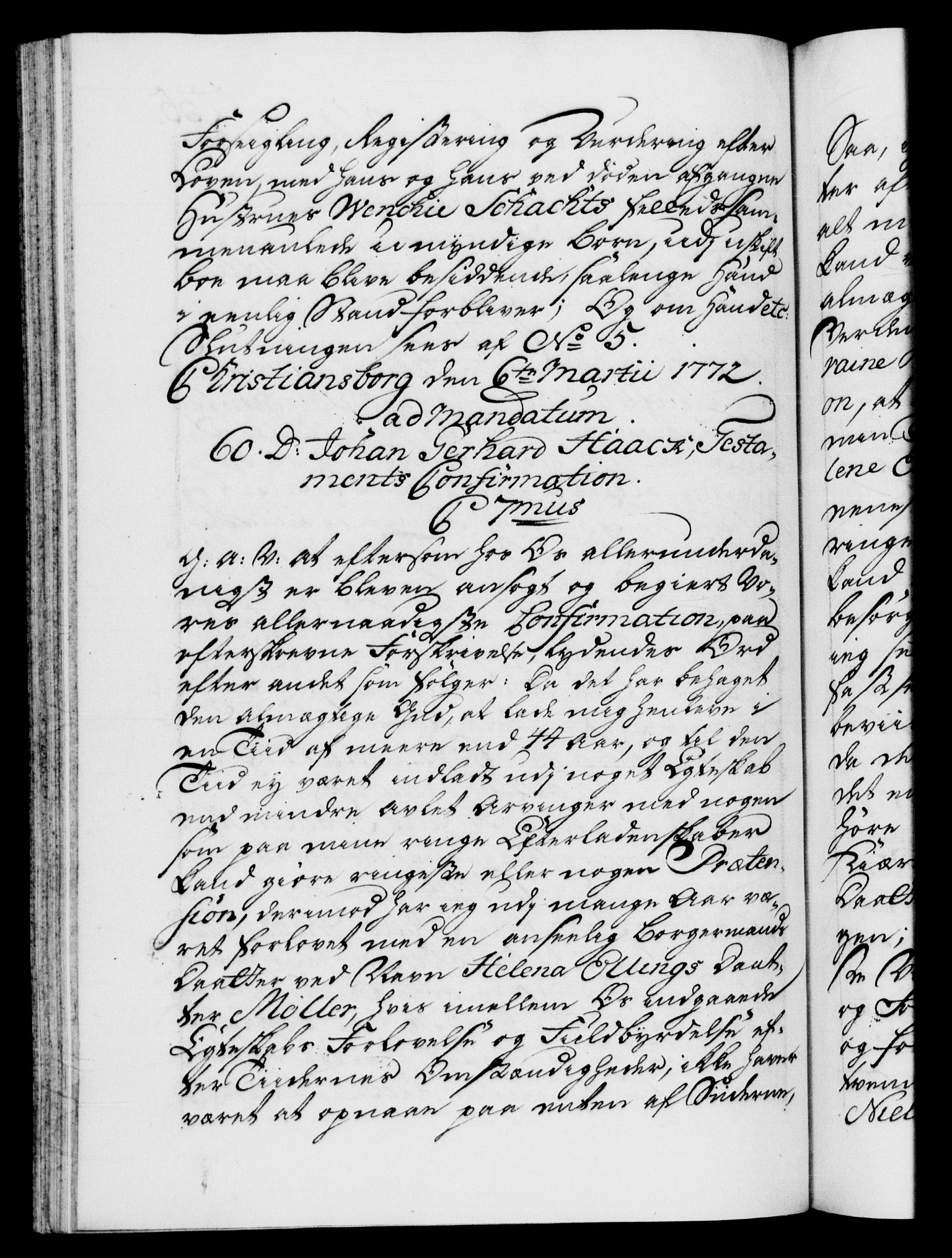 Danske Kanselli 1572-1799, RA/EA-3023/F/Fc/Fca/Fcaa/L0045: Norske registre "Norske eller 3. dept.s åpne brev, 1771-1773, p. 235b
