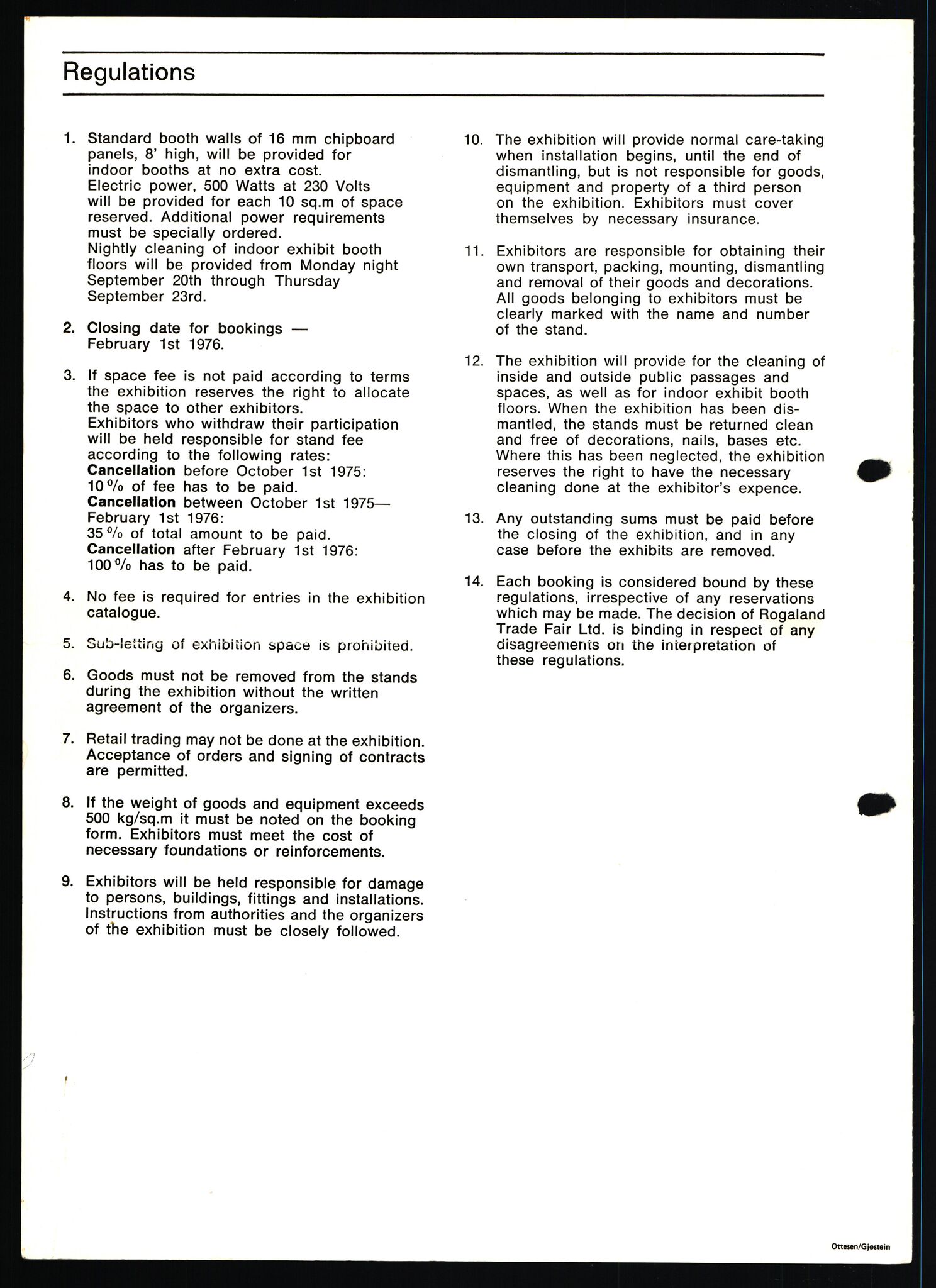 Pa 1716 - Stiftelsen Offshore Northern Seas, AV/SAST-A-102319/F/Fb/L0001: Søknadsskjemaer, 1974-1976, p. 1329