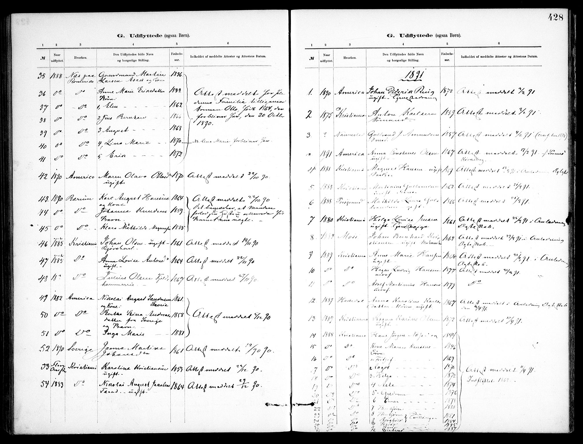 Skedsmo prestekontor Kirkebøker, AV/SAO-A-10033a/F/Fa/L0013: Parish register (official) no. I 13, 1883-1891, p. 428