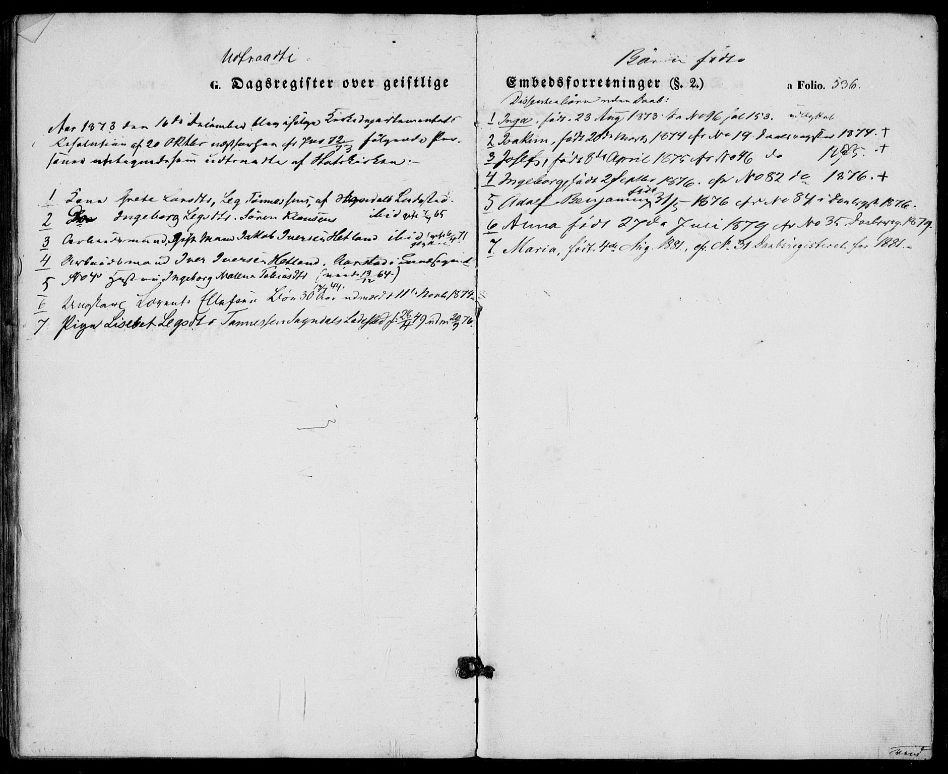 Sokndal sokneprestkontor, SAST/A-101808: Parish register (official) no. A 9, 1857-1874, p. 536