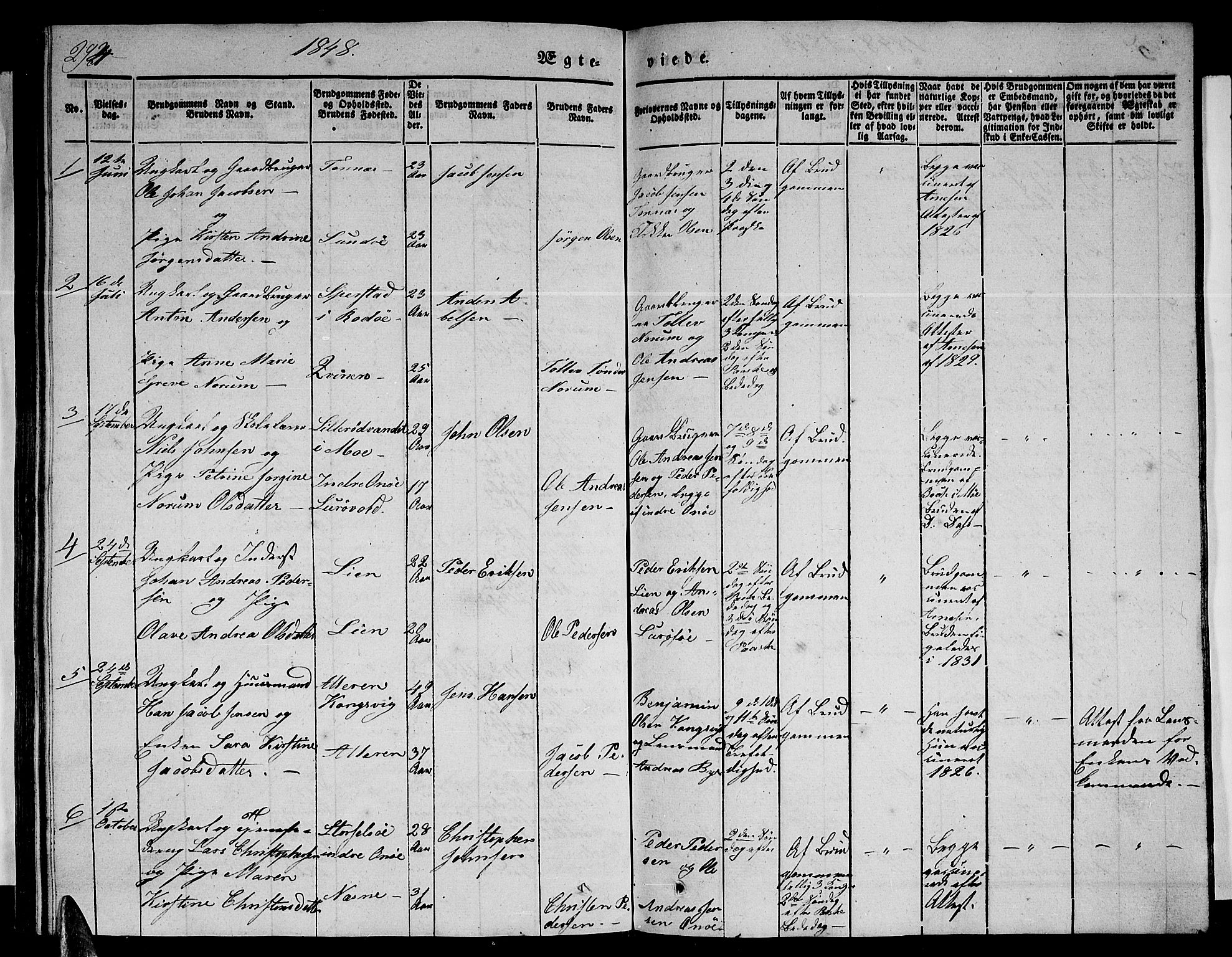 Ministerialprotokoller, klokkerbøker og fødselsregistre - Nordland, AV/SAT-A-1459/839/L0572: Parish register (copy) no. 839C02, 1841-1873, p. 294