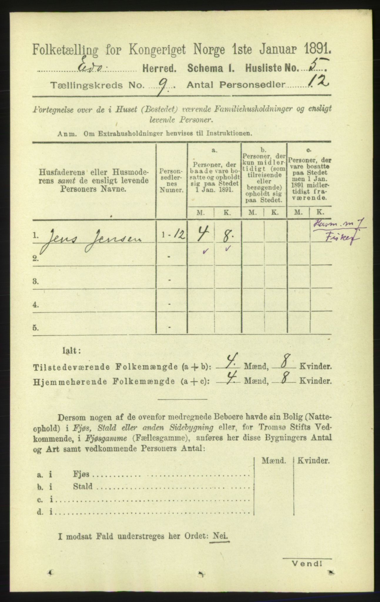 RA, 1891 census for 1573 Edøy, 1891, p. 2272