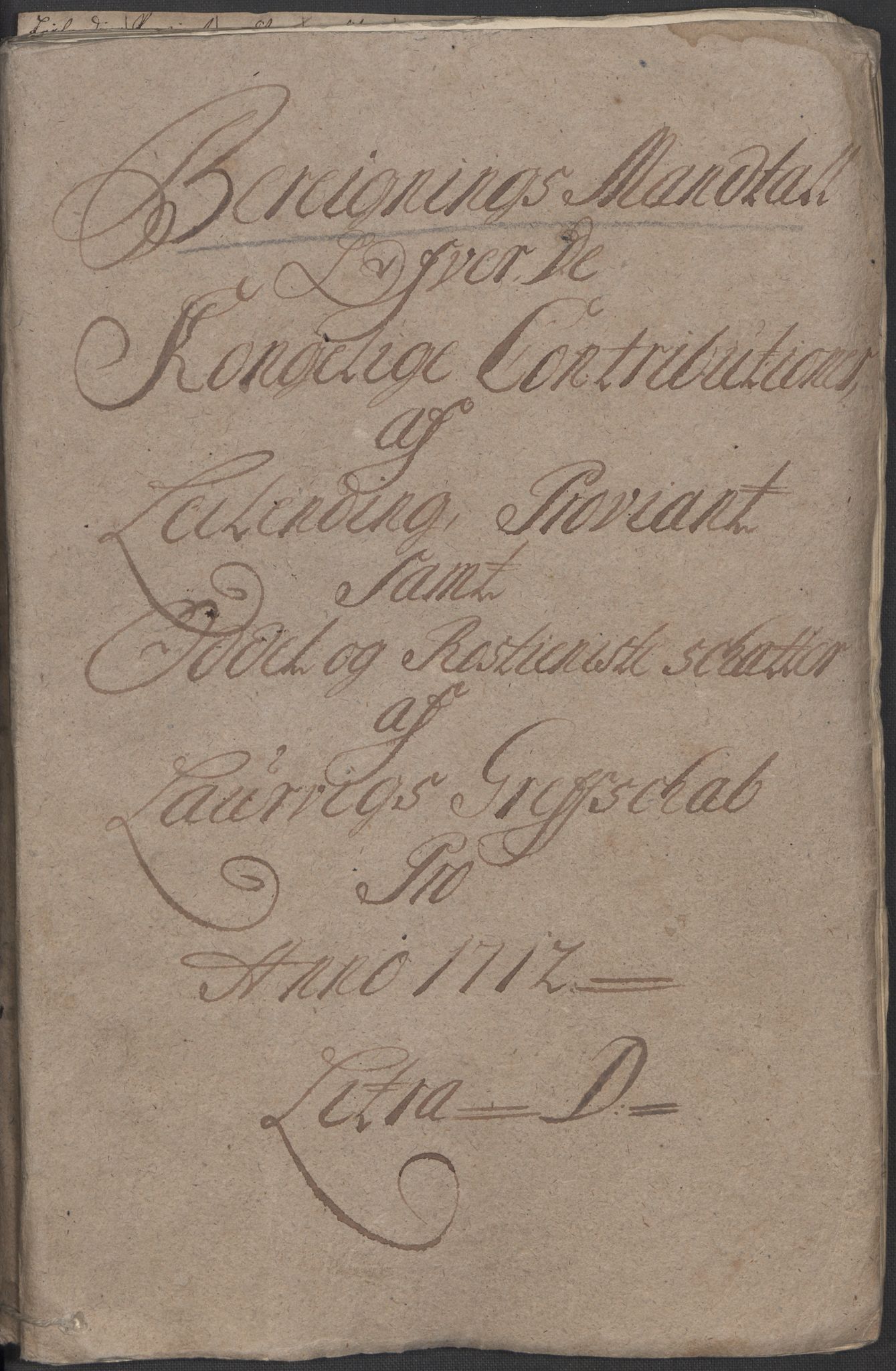 Rentekammeret inntil 1814, Reviderte regnskaper, Fogderegnskap, RA/EA-4092/R33/L1984: Fogderegnskap Larvik grevskap, 1712, p. 49